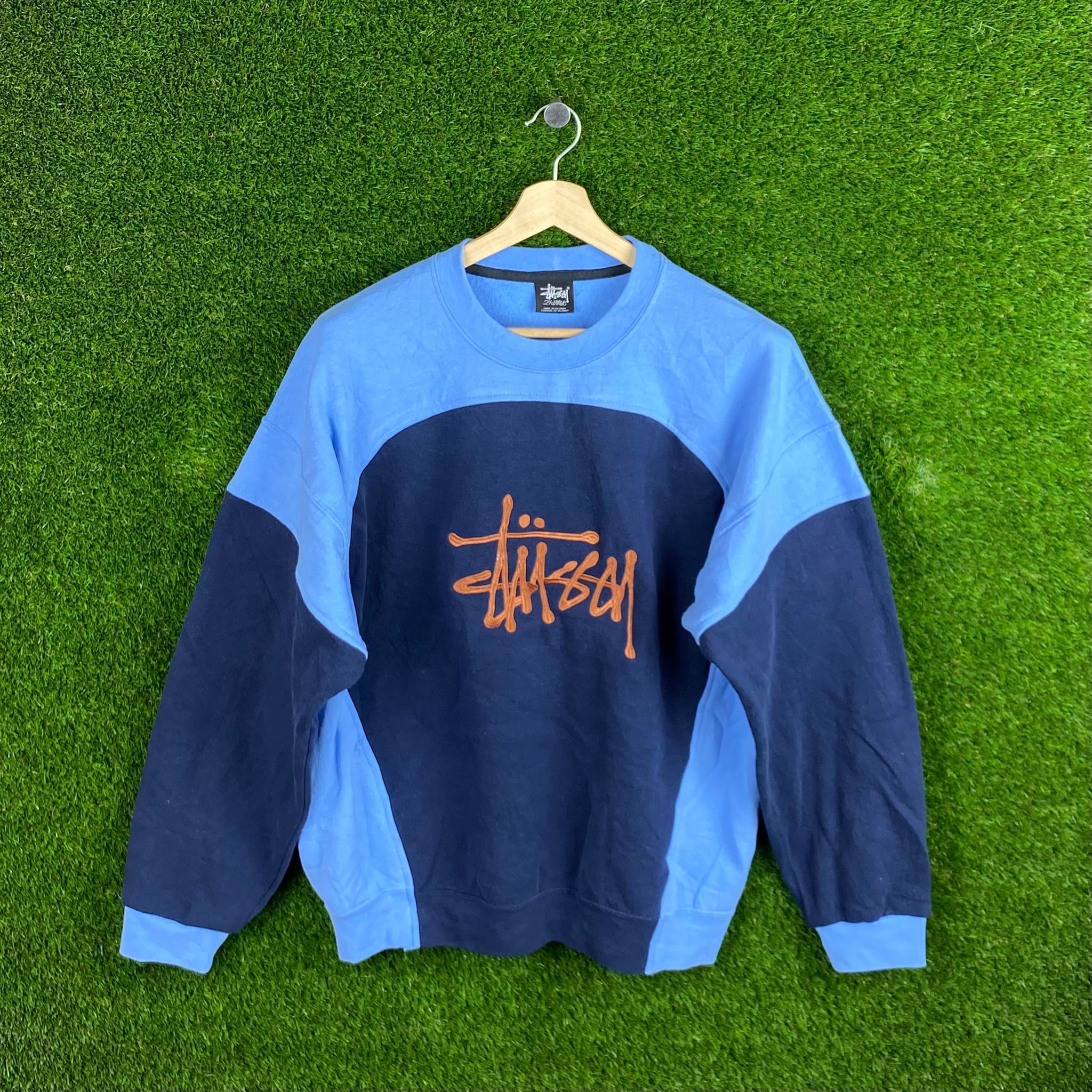 Stussy Rework style sweatshirt.
