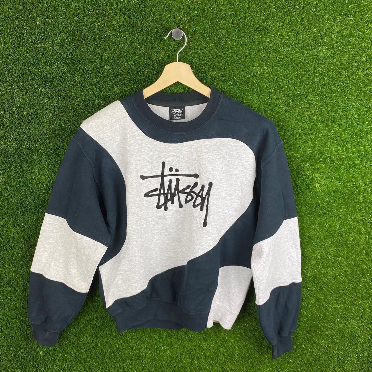 Stussy Rework style sweatshirt.