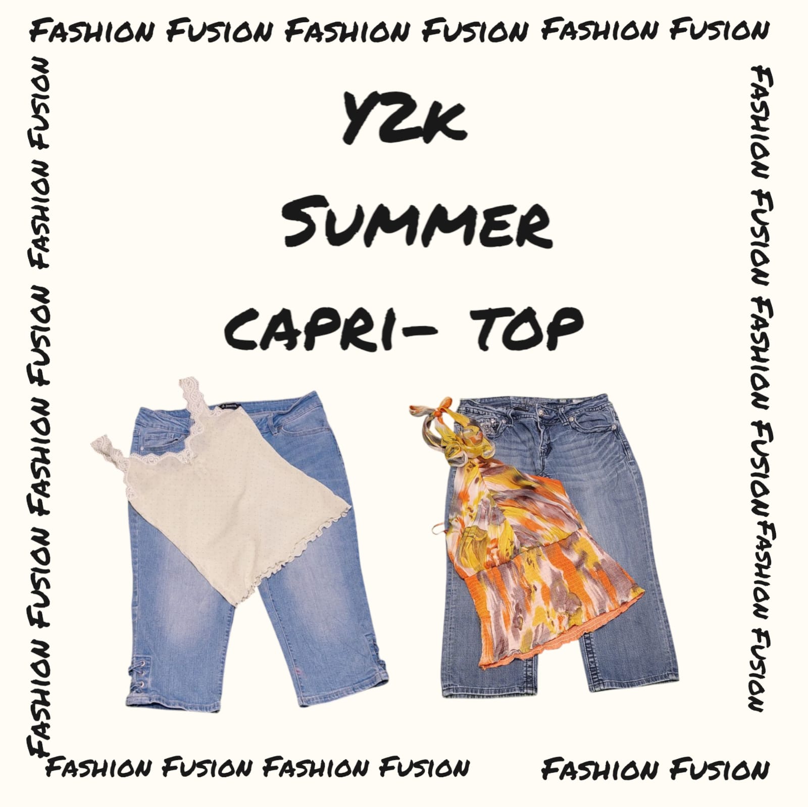 (FF-705) tops capri y2k