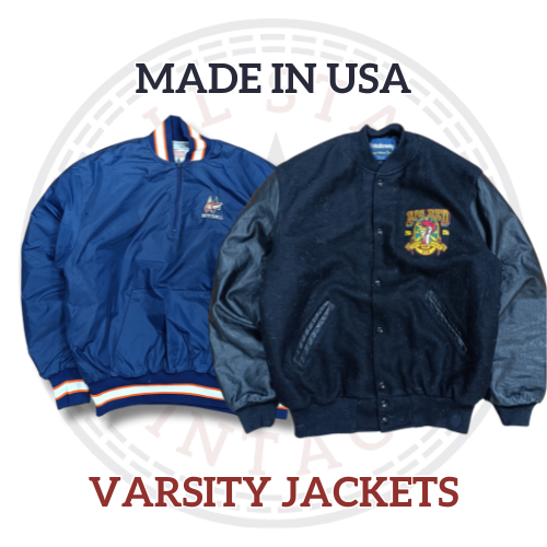 Veste Varsity en nylon