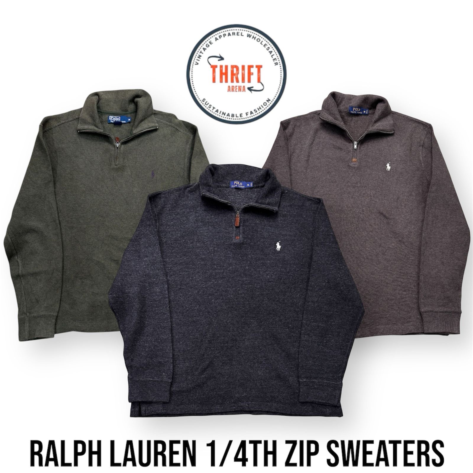 Ralph Lauren 1/4th Zip Sweaters 50PCs  #TA832