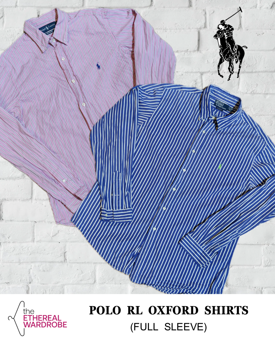 Polo Ralph Lauren Oxford-Shirts 20 Stück Langarm