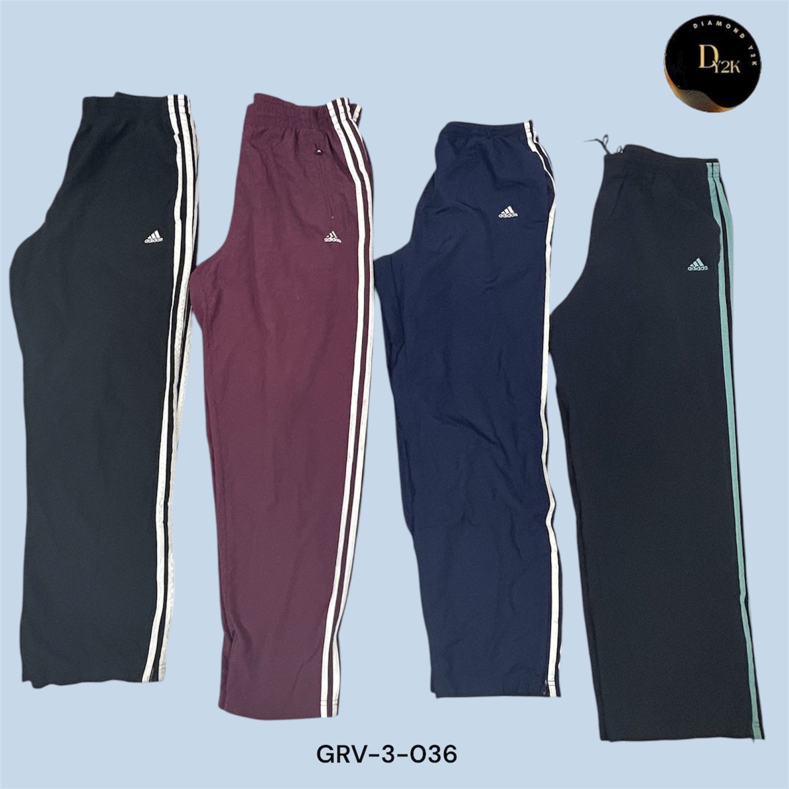 Calças Esportivas Impermeáveis Adidas – Roupas de Desempenho para Todas as Condições Climáticas (GRV-3-036)