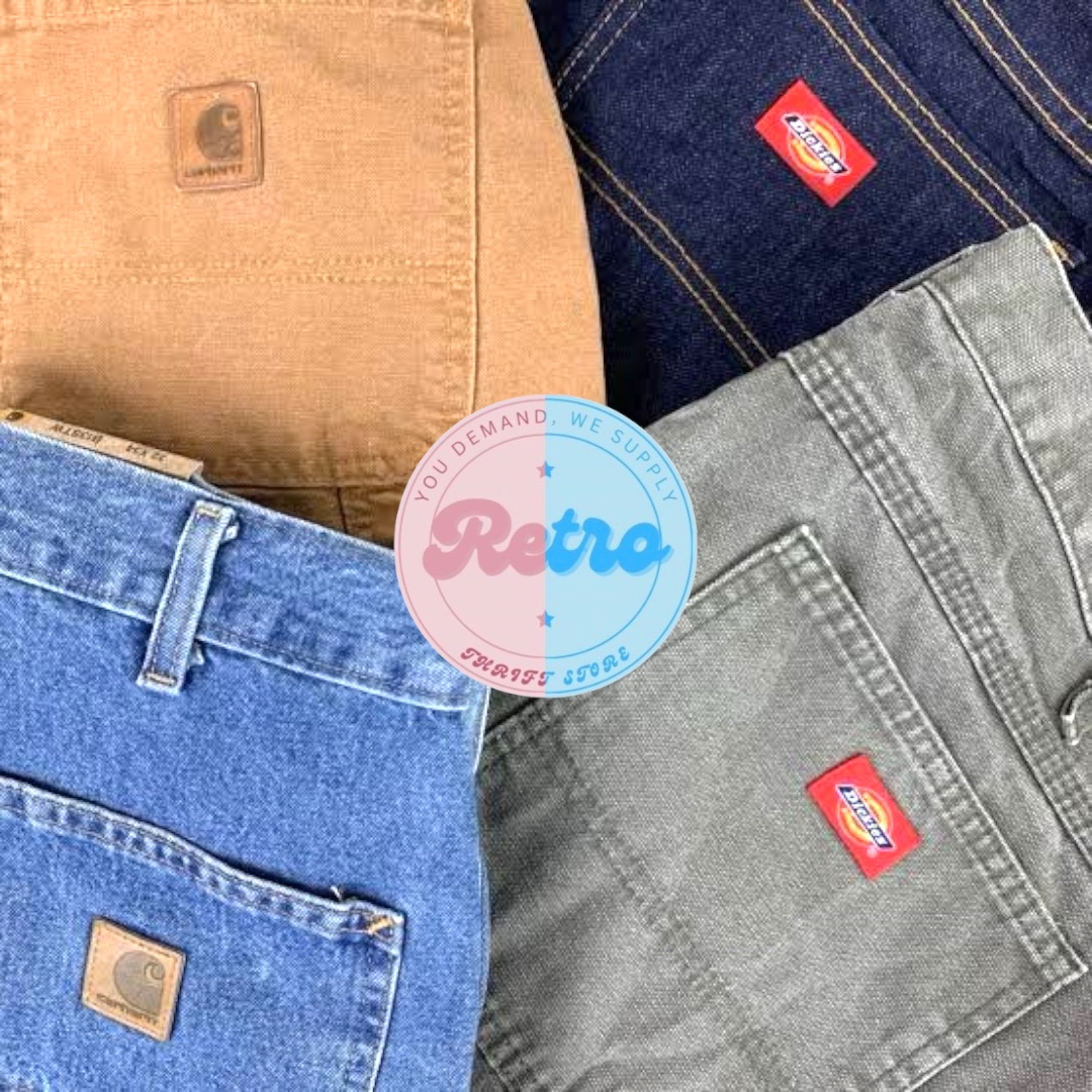 Carhartt - Dickies Pants/Jeans: 5 Pcs