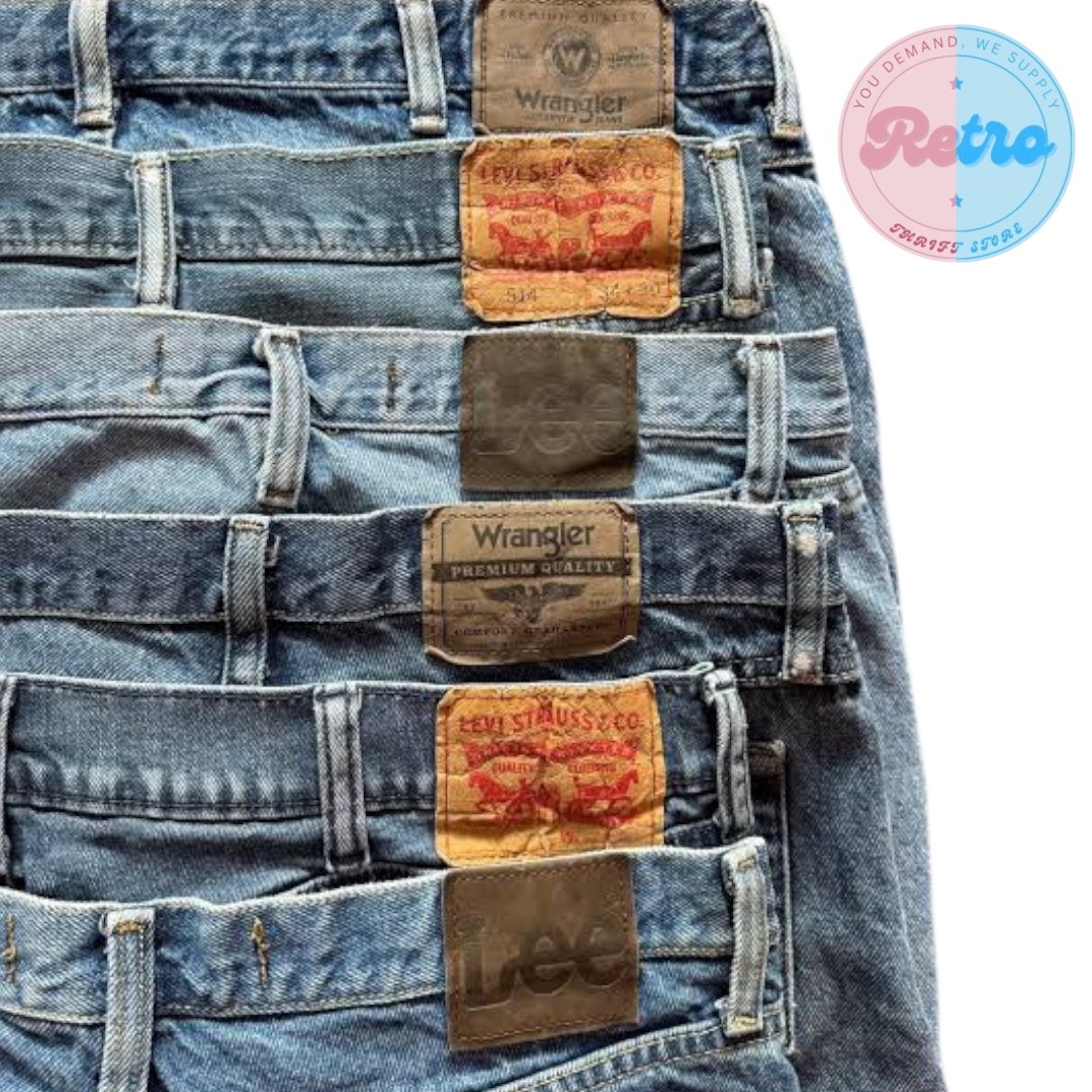 Jeans/Pantalons Levi's Wrangler Lee : 5 pièces