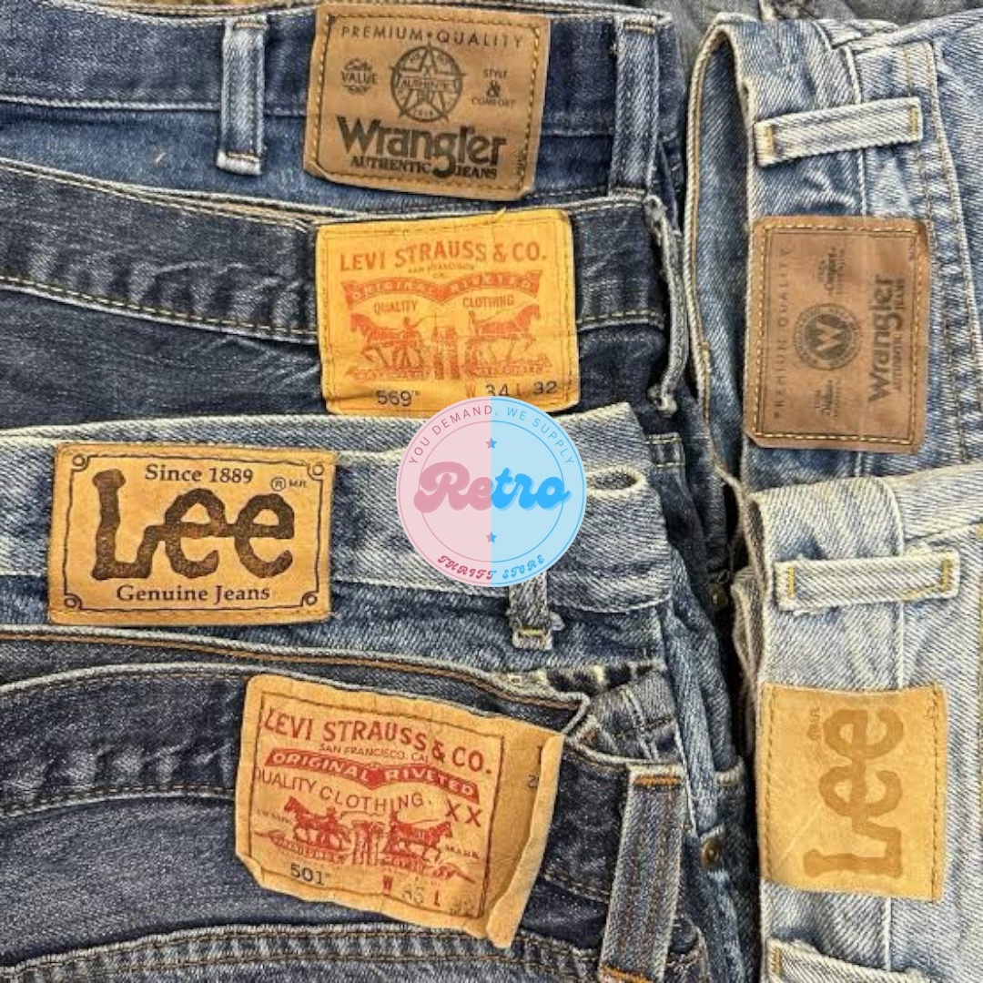 Levi's Wrangler Lee Jeans/Pants: 10 Pcs