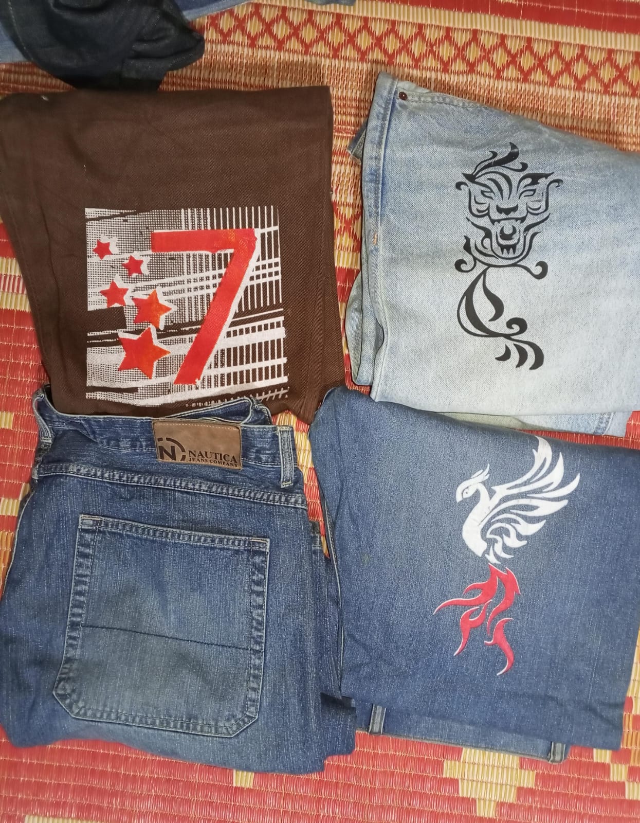 ROCK & REPUBLIC ET AUTRES MARQUES MIXTES JEANS TOTAL 11 PIÈCES (ID 362)