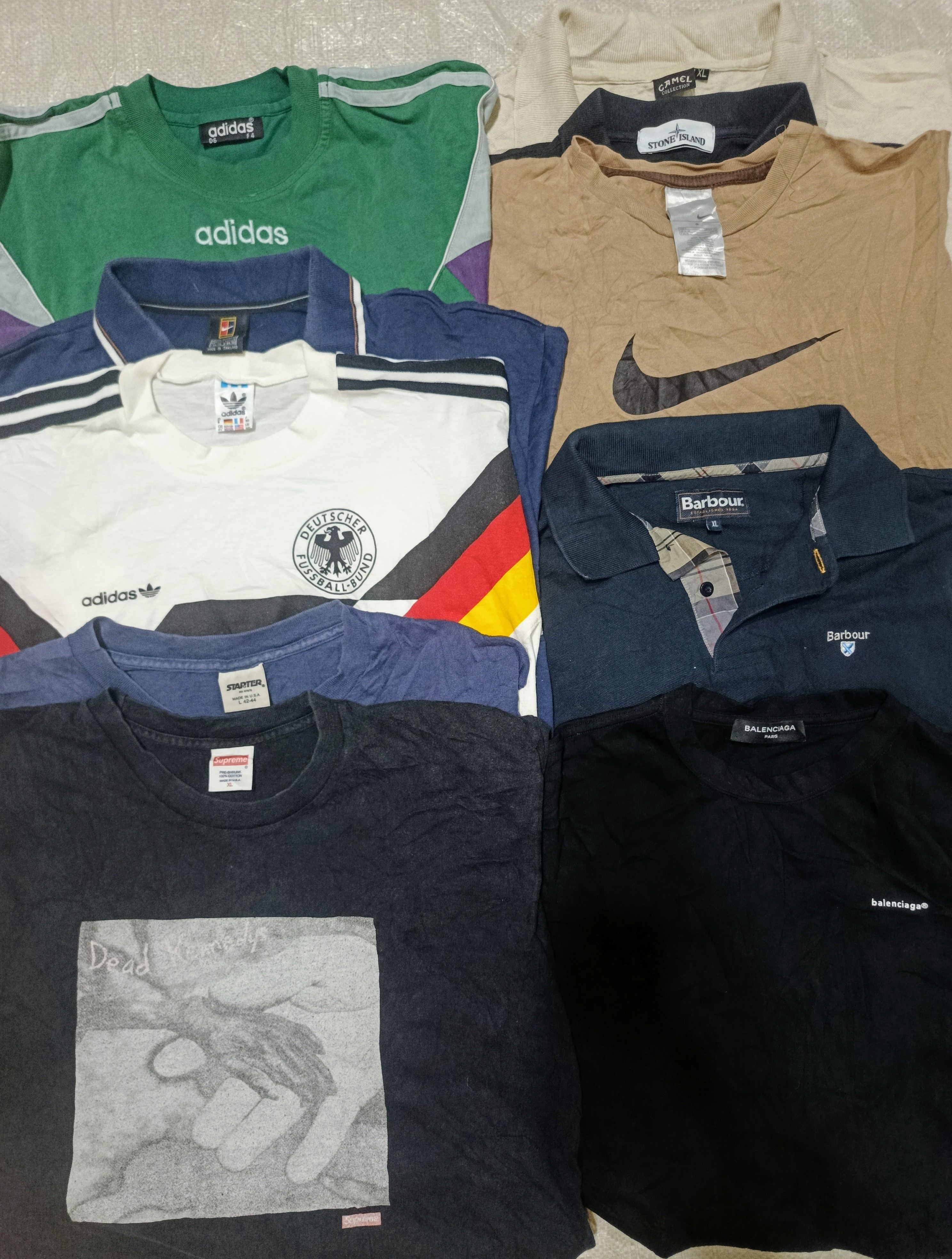 stone Island and mix brand t shirts