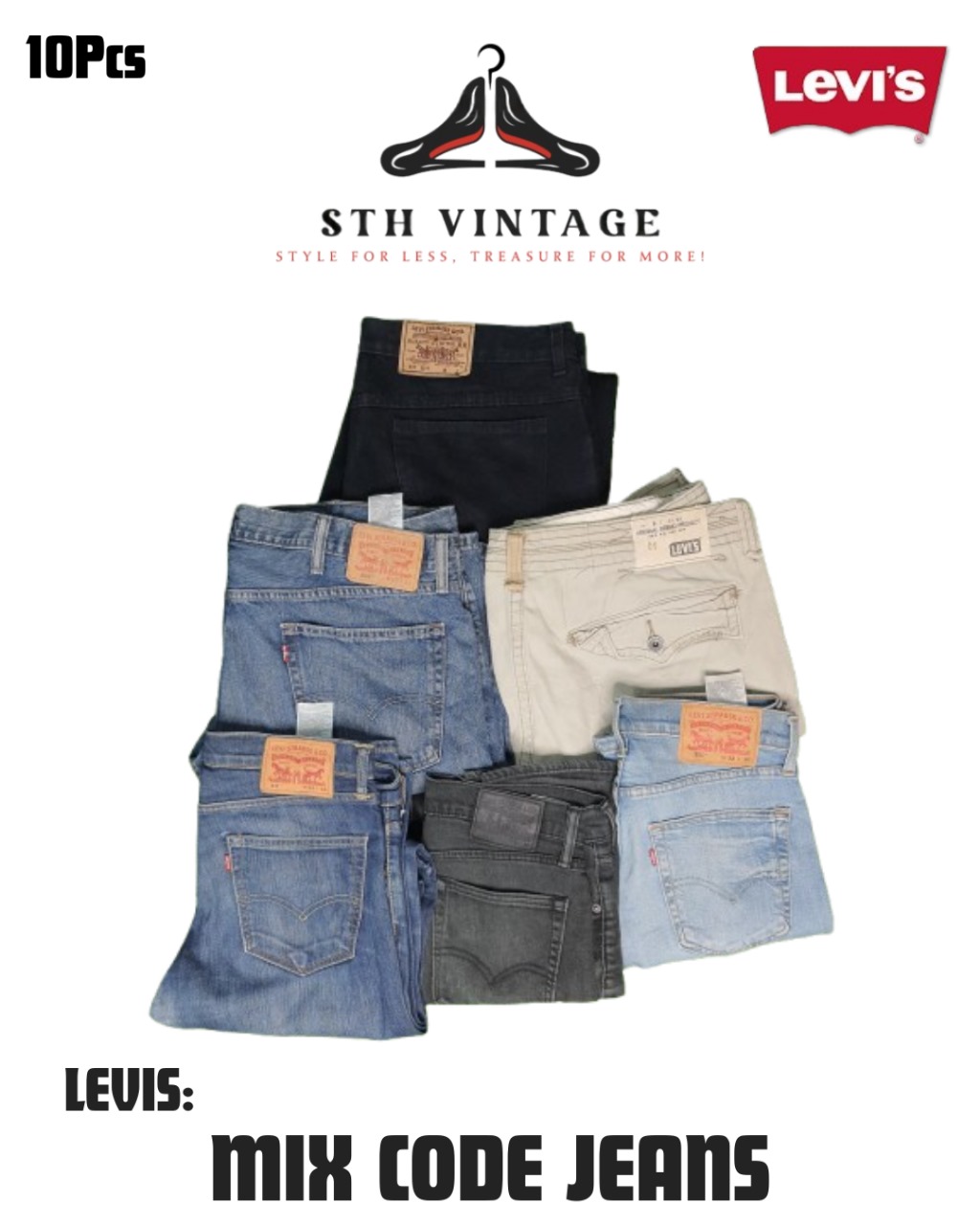 Calças Jeans Levis