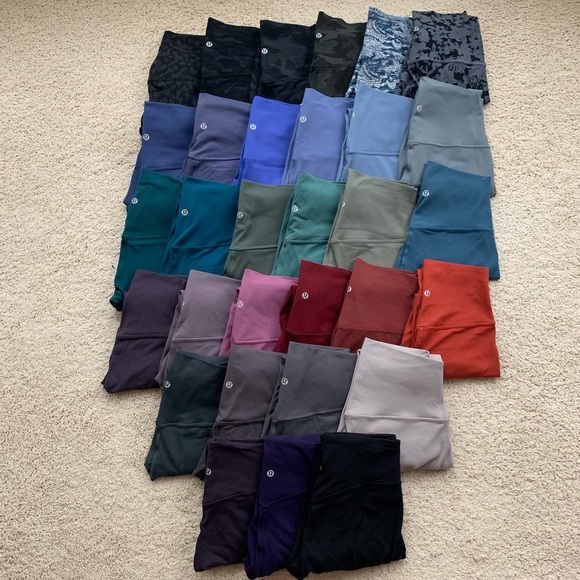 Lululemon leggings 60 pcs pretas