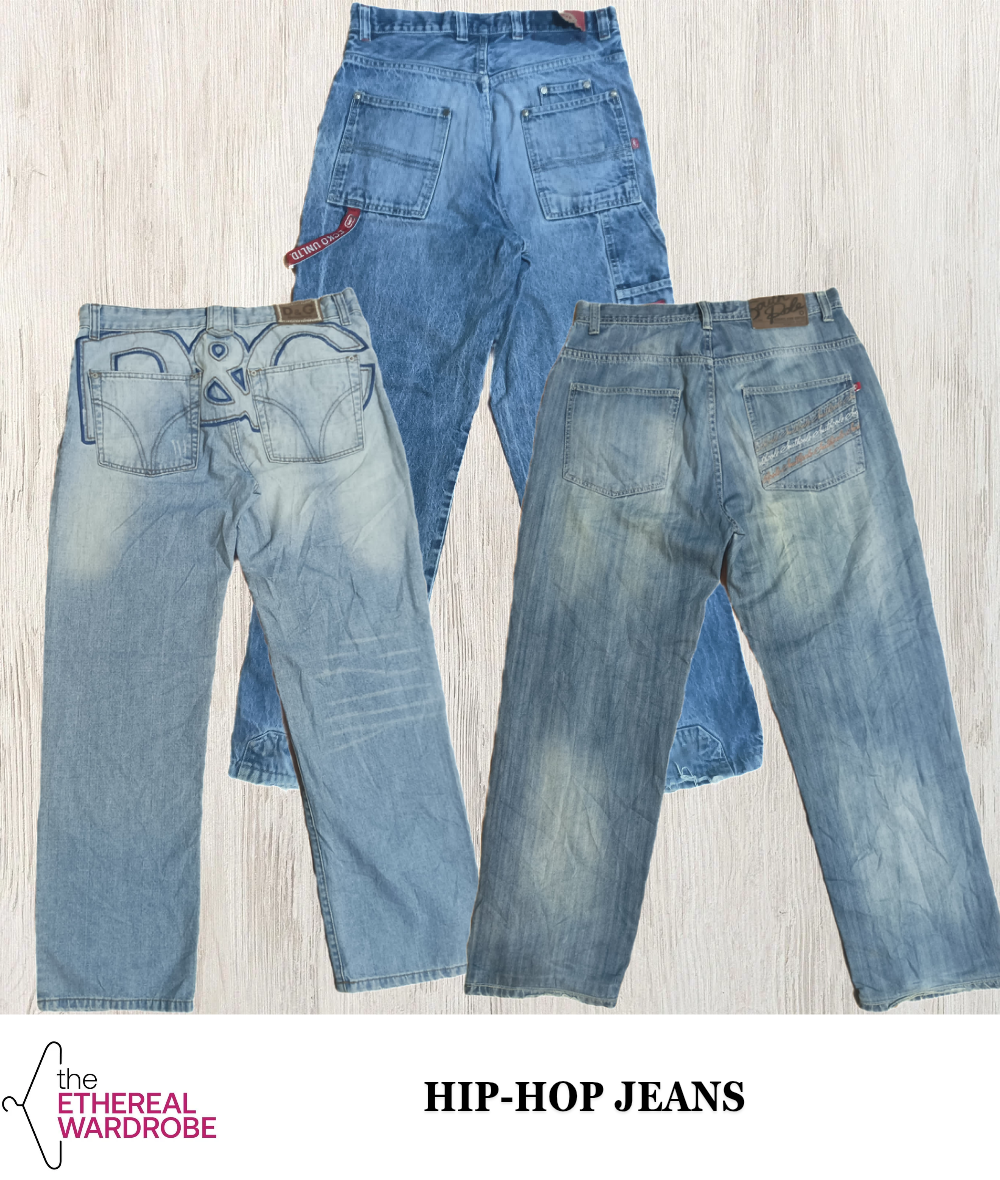 Jeans de Hip Hop Premium incl Fubu, SouthPole, D&G, Ecko Unltd. Rocar - 20 pcs