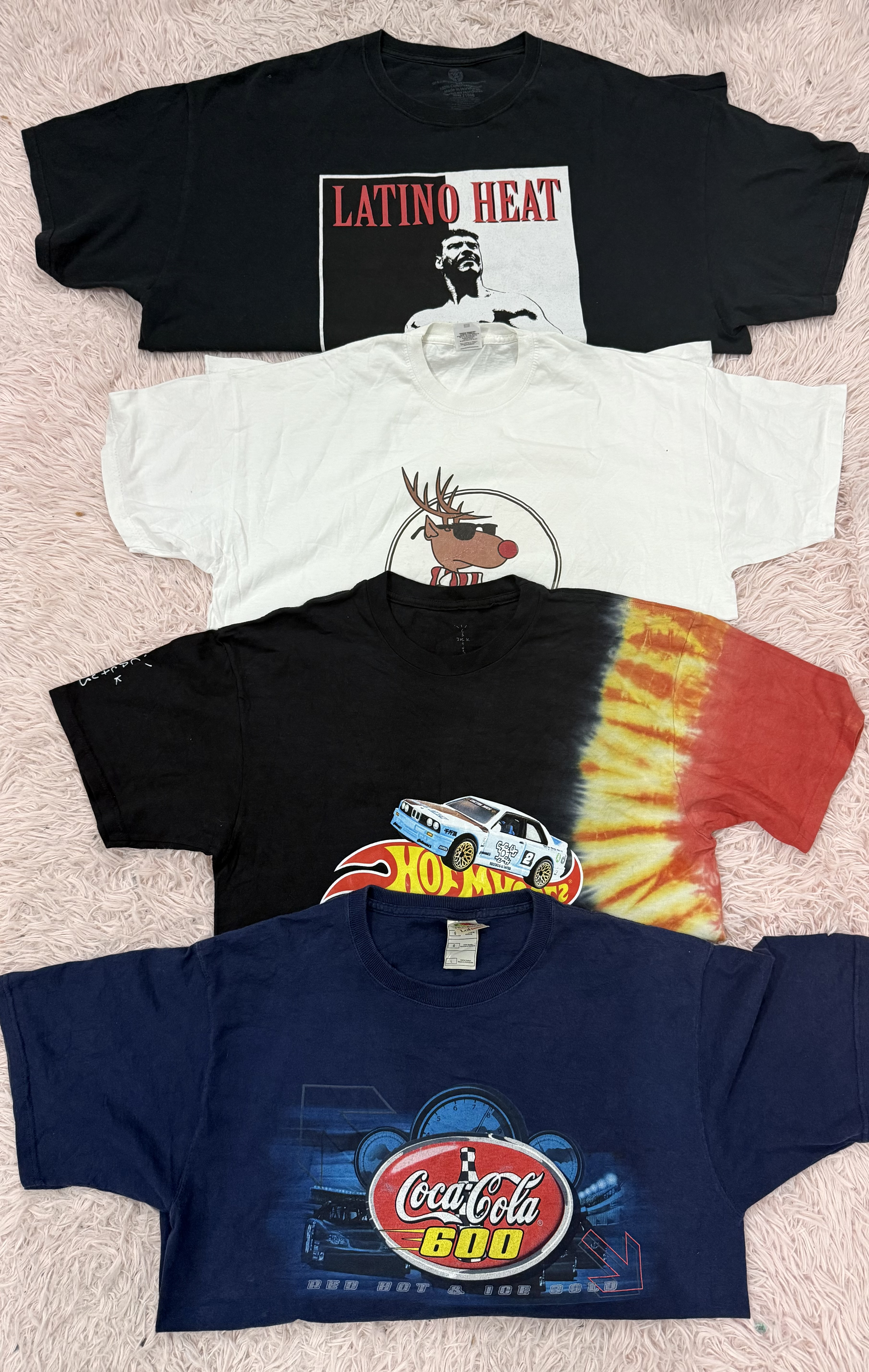 Single-Stitch Printed T-Shirts 31 Pcs