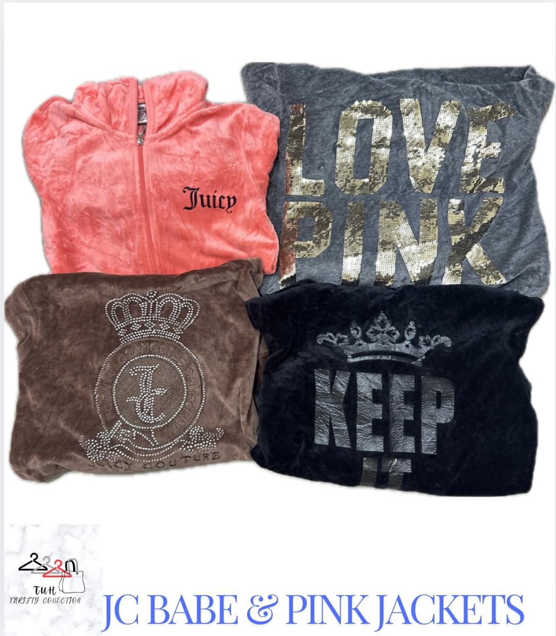 Sweatshirts de marques mixtes (Juicy, Pink et Bebe)