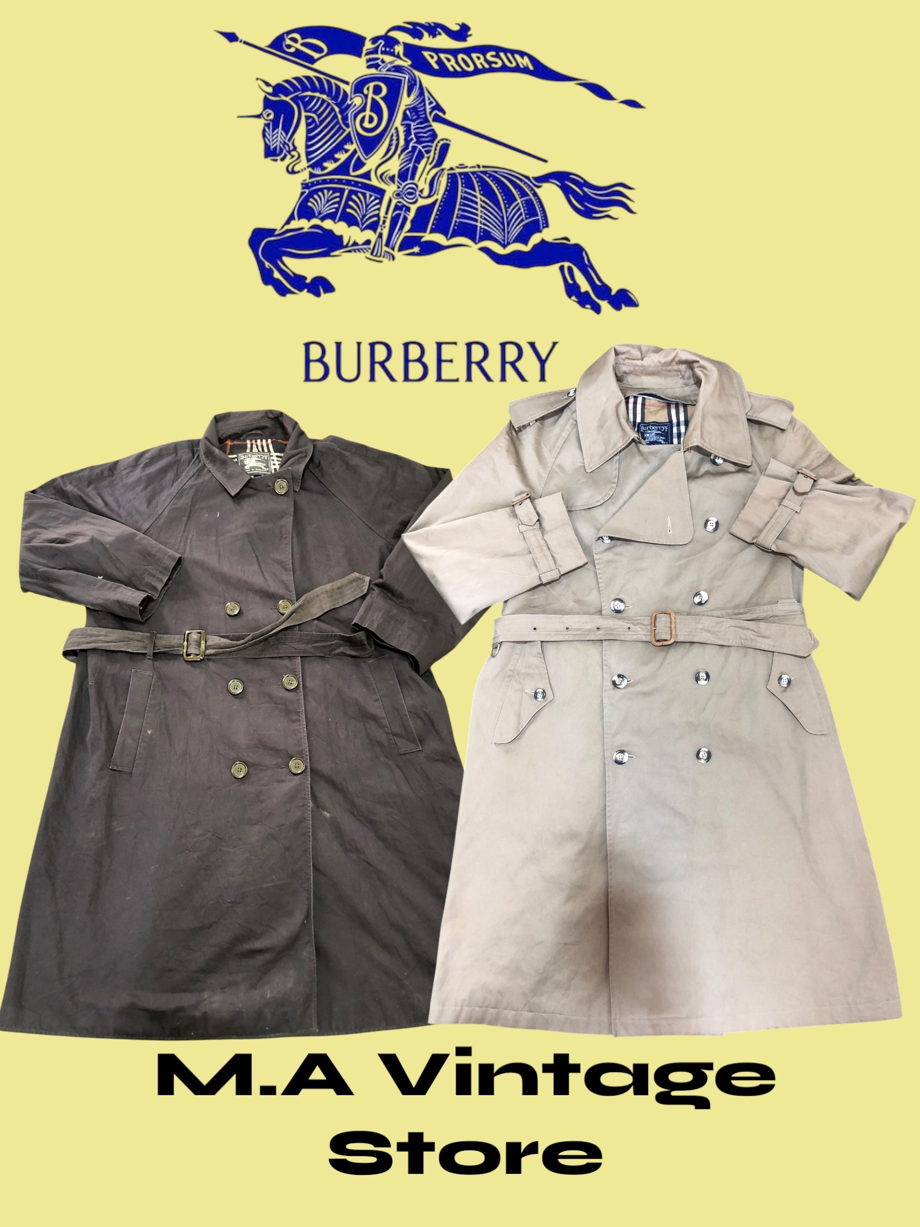 40 peças de Casacos Trench Burberry