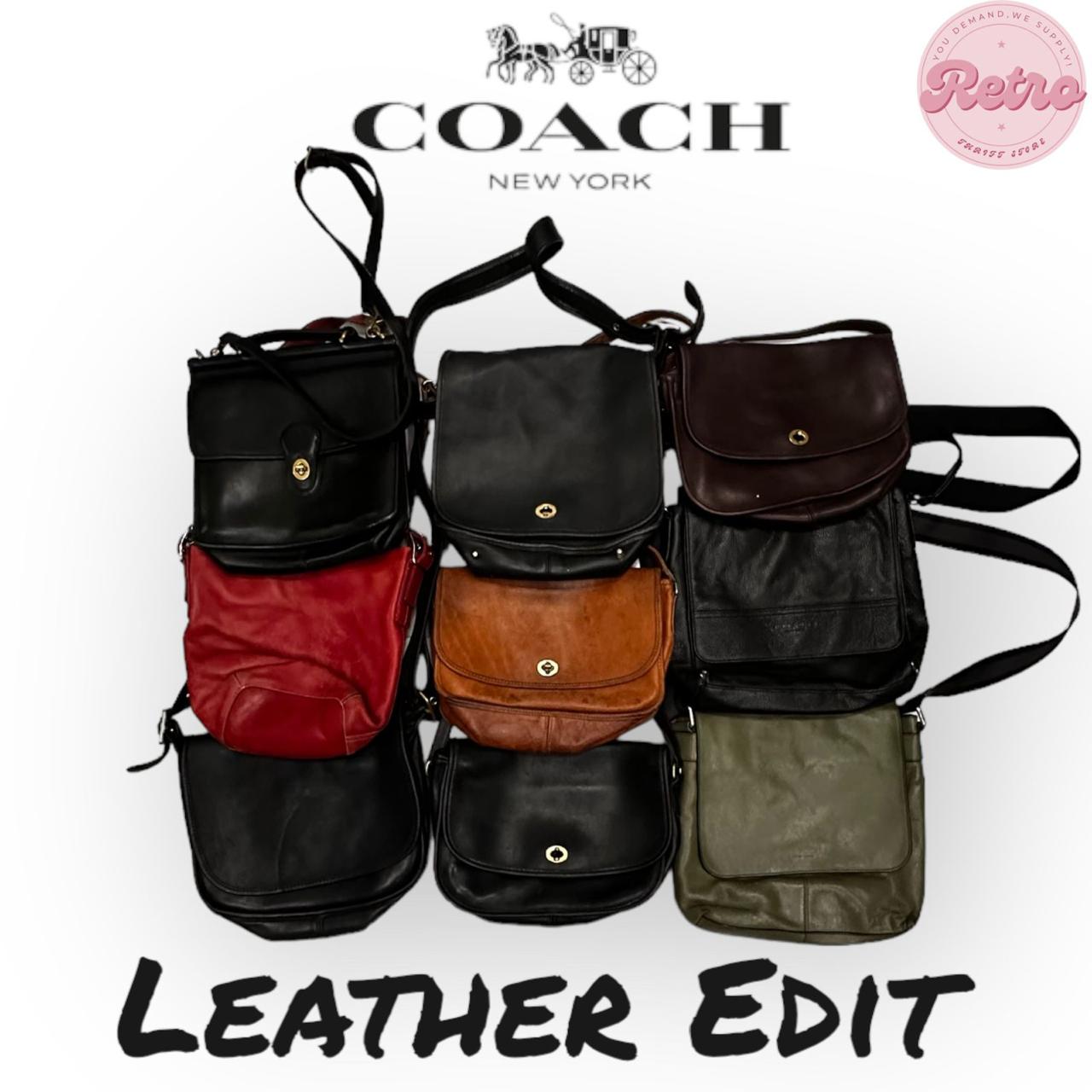 Bolsas de Couro Coach: 10 Peças