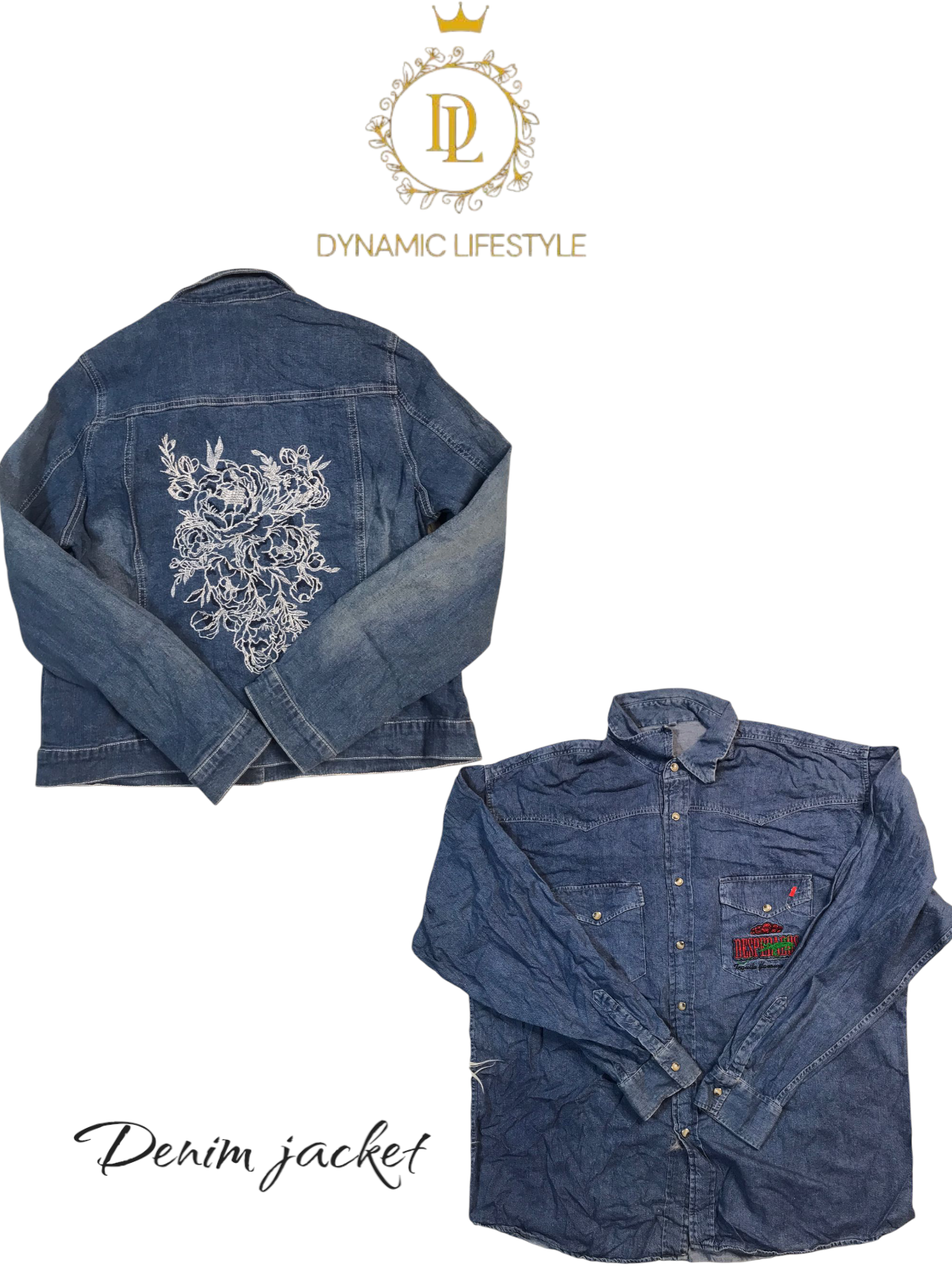 Y2k style denim jacket 80 ps