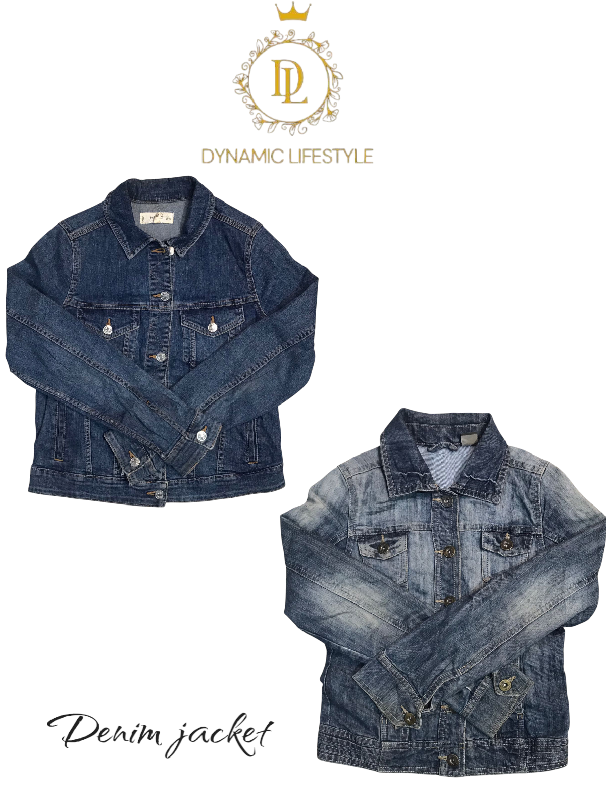 Y2k style denim jackets 100 ps