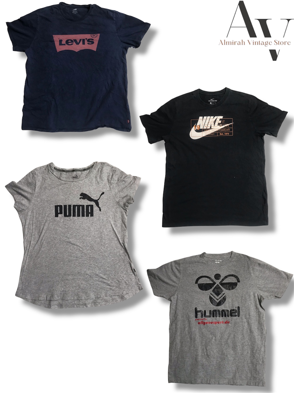 Camiseta com Marca 40 Pcs