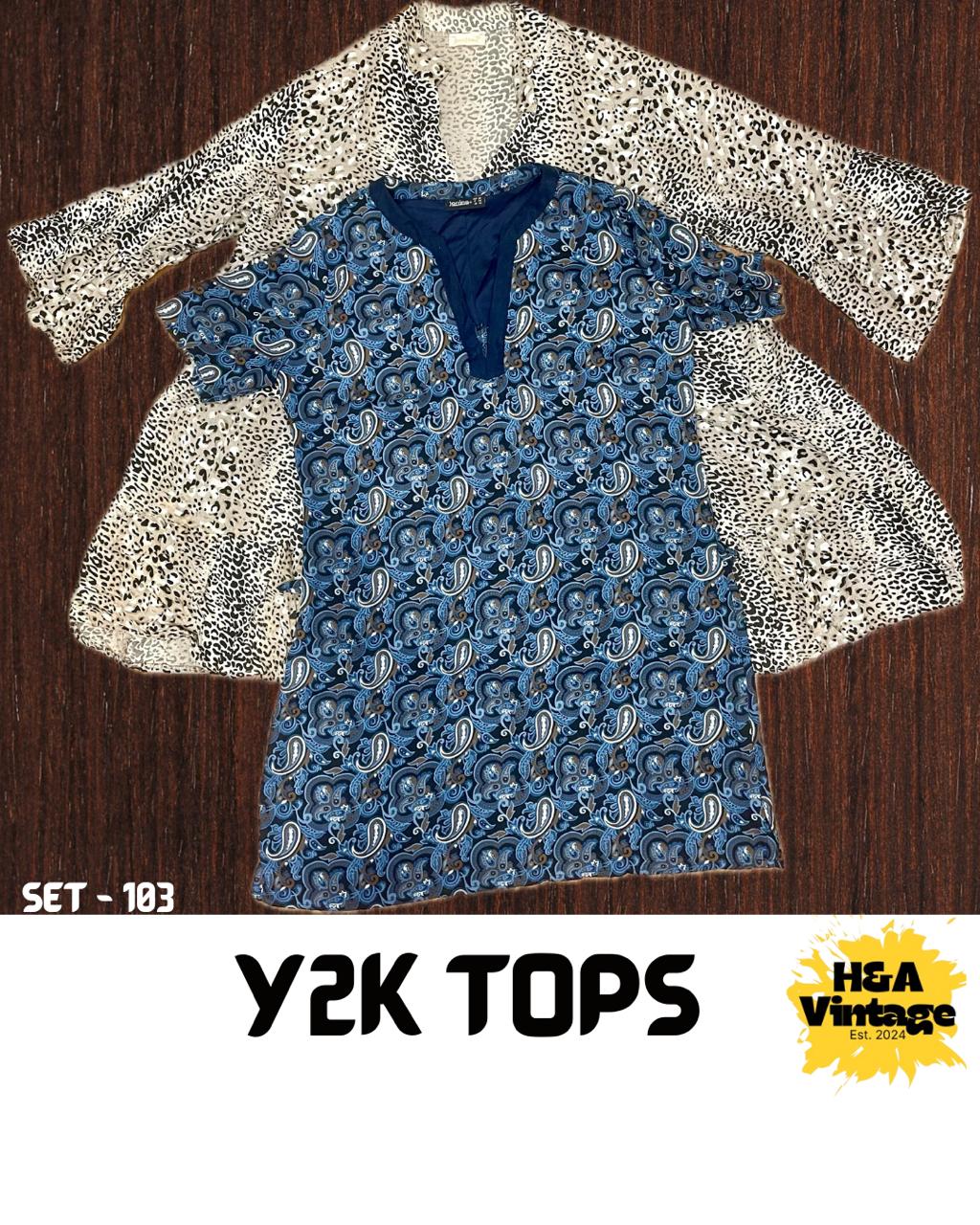 Y2K TOPS 10 PCS