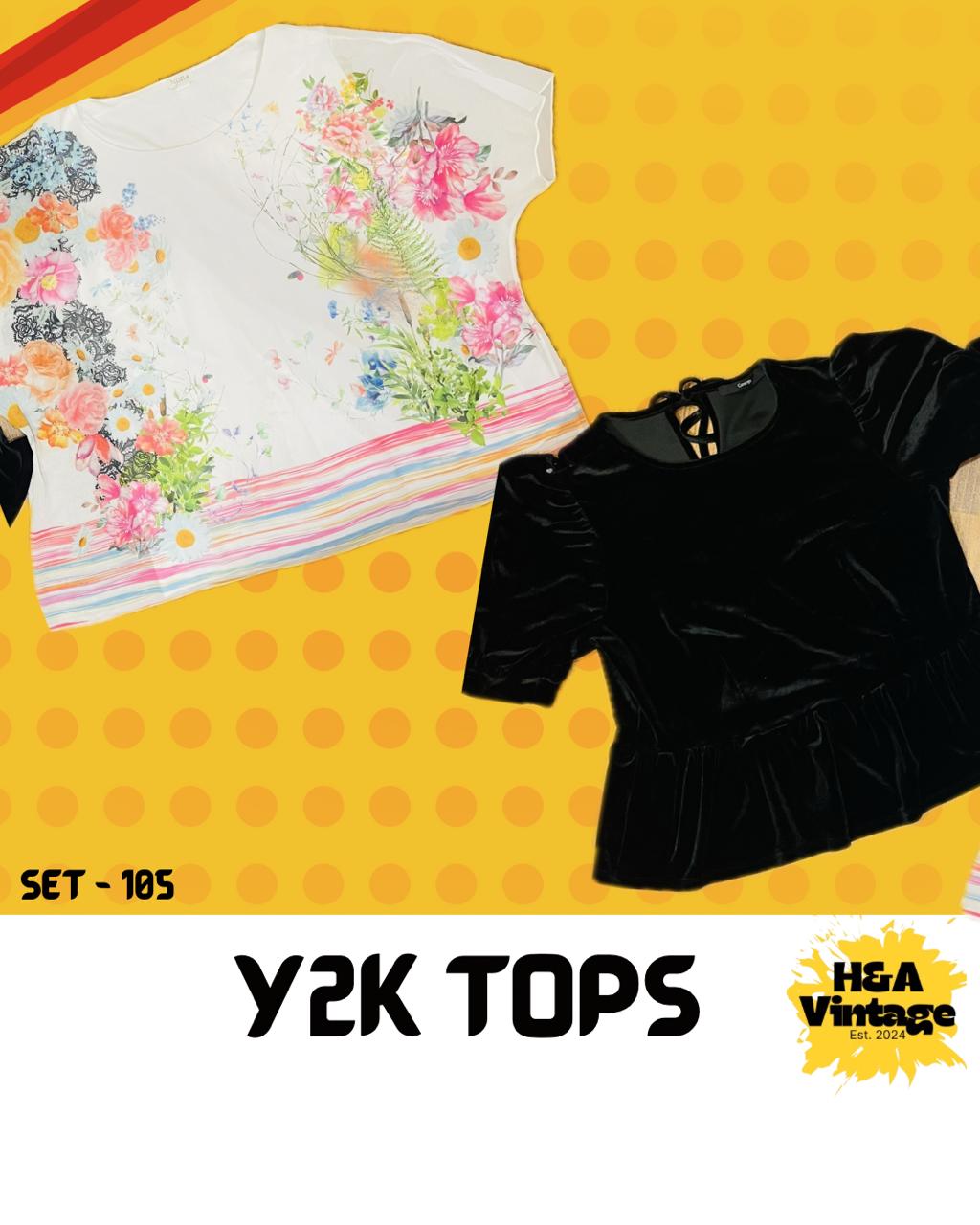 Y2K HAUTS 20 PCS