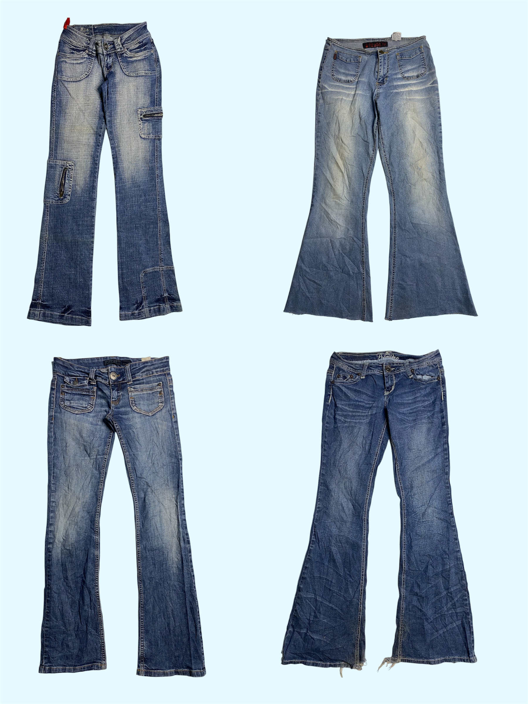 Denim Zeitkapsel: Y2K Schlagjeans mit Attitude & Edge Jeans (TS-390)