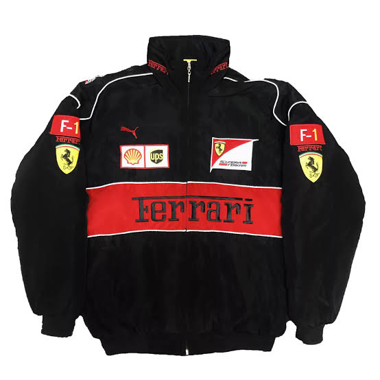 Ferrari Rework style NASCAR's jackets