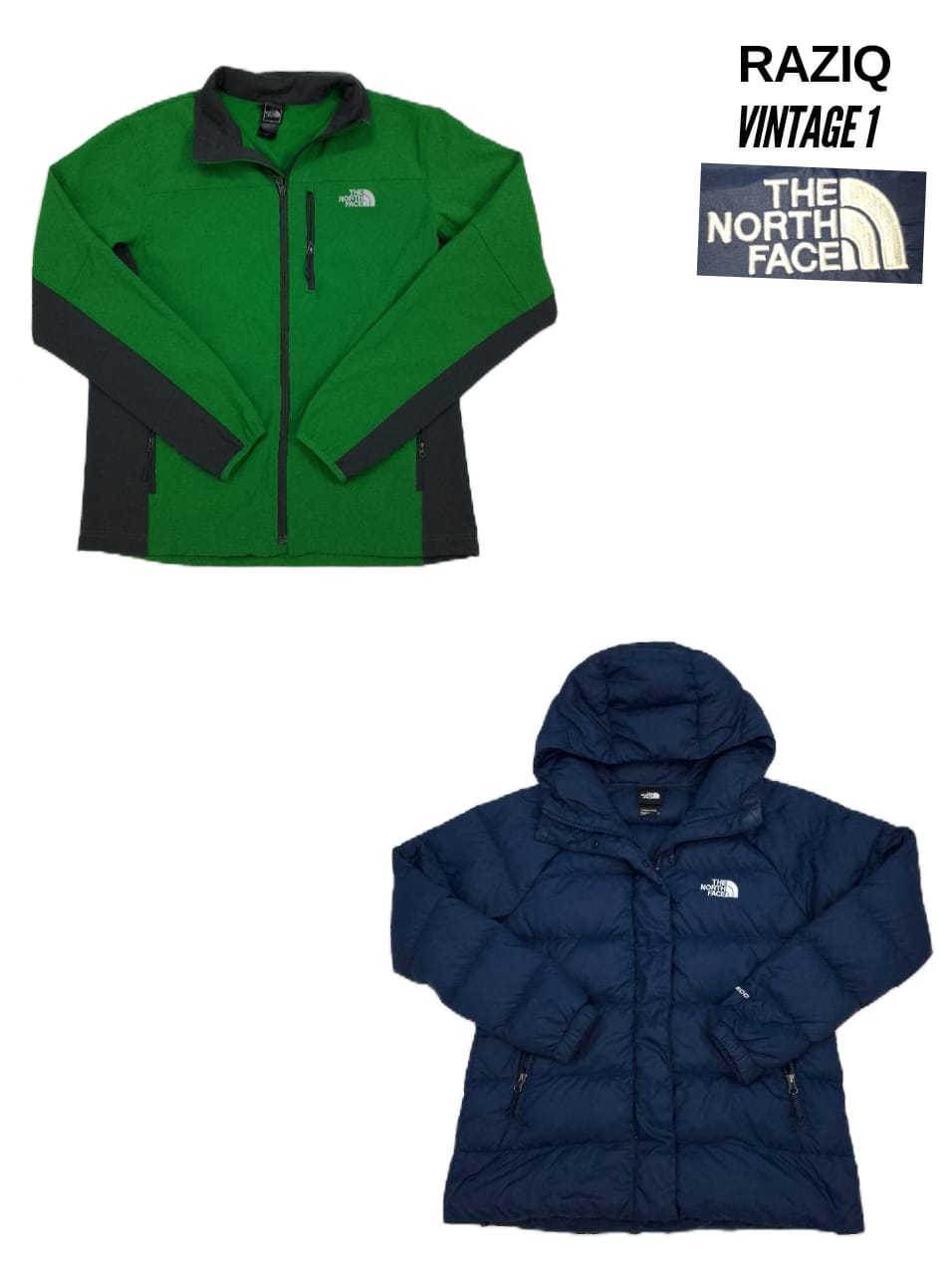 As jaquetas The North Face