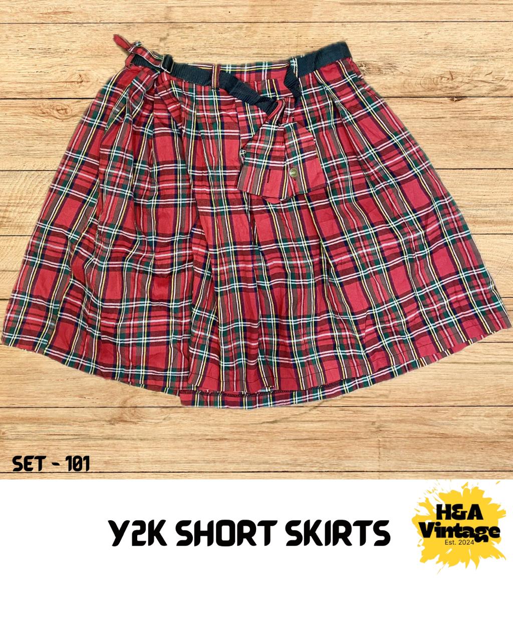 Y2K Mini Skirts 10 Pcs