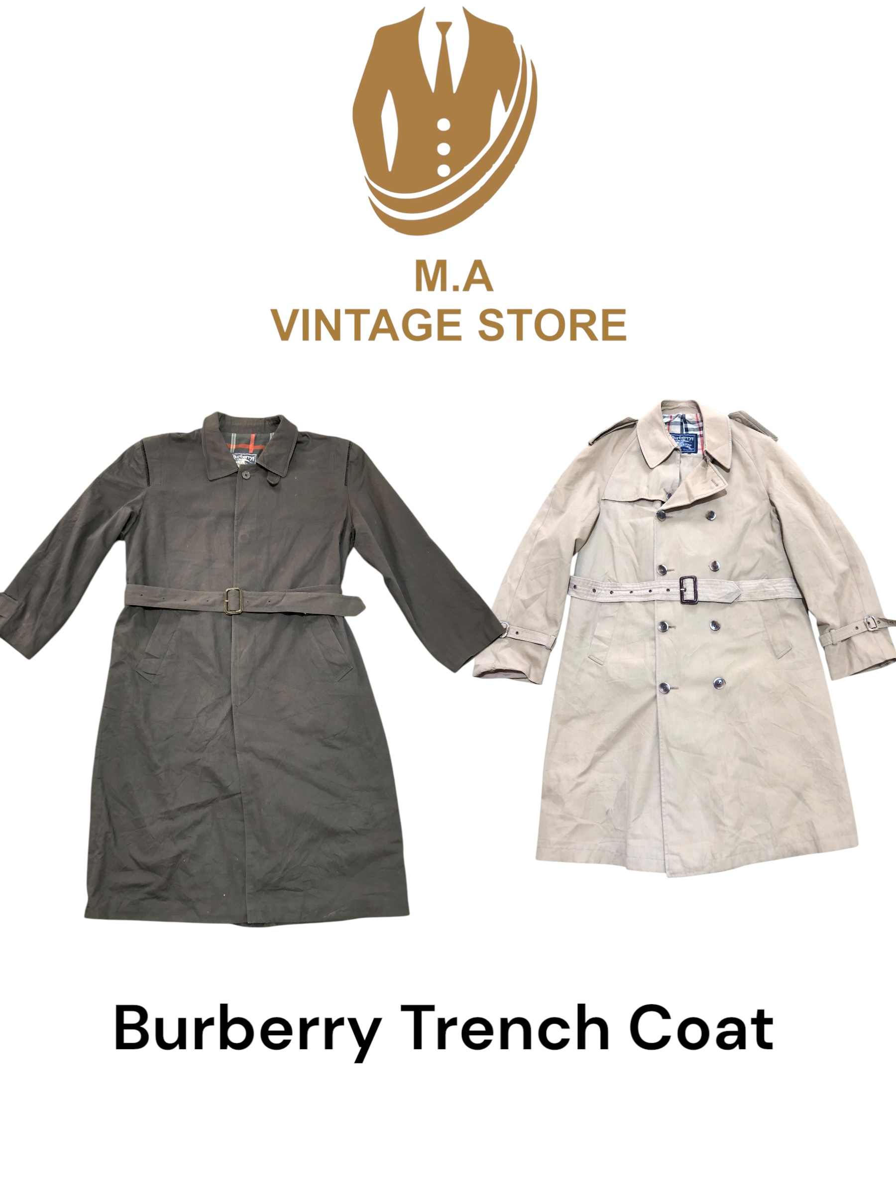 50 peças de casaco trench Burberry