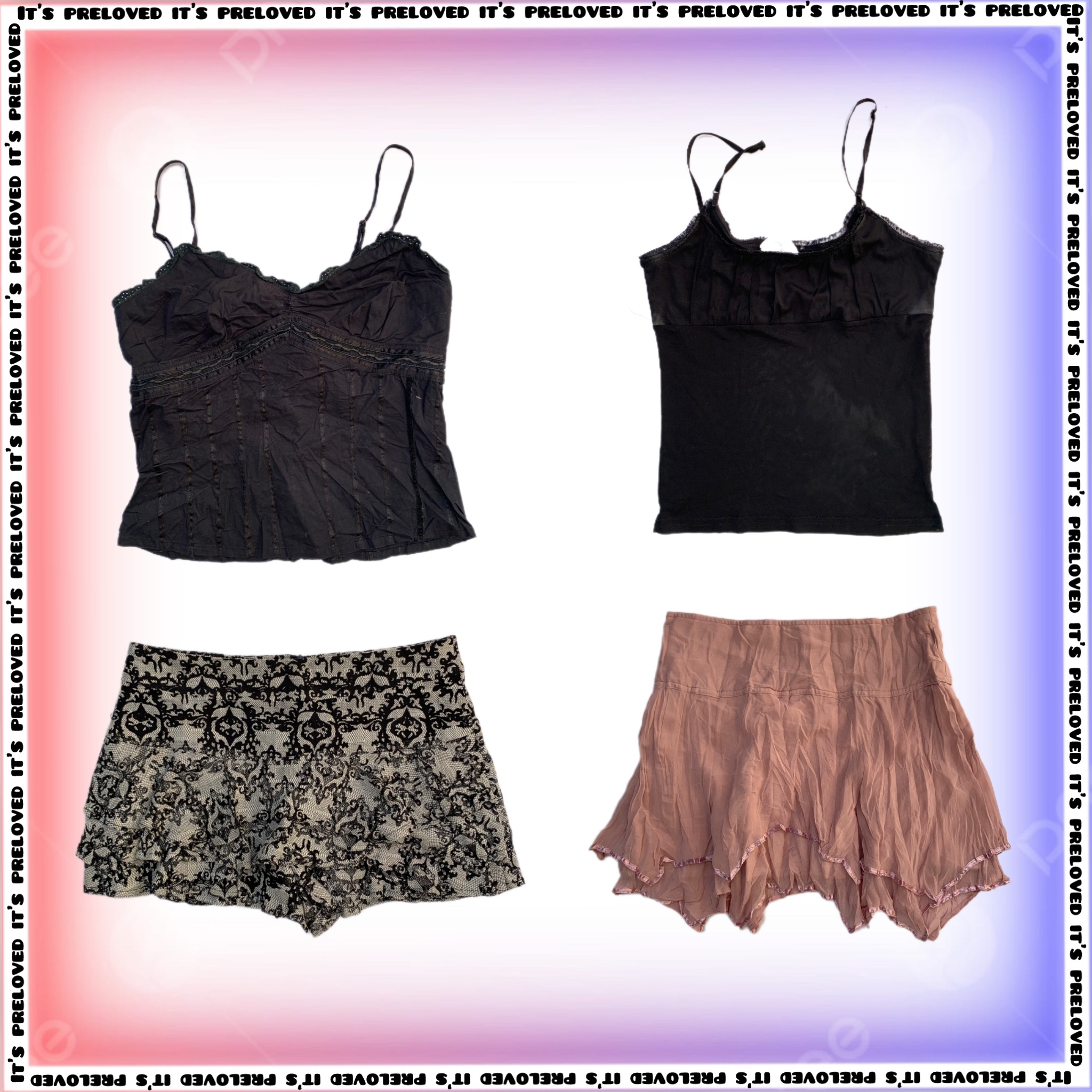 Mix de Camis et Jupes Girl Next Door (SS-980)