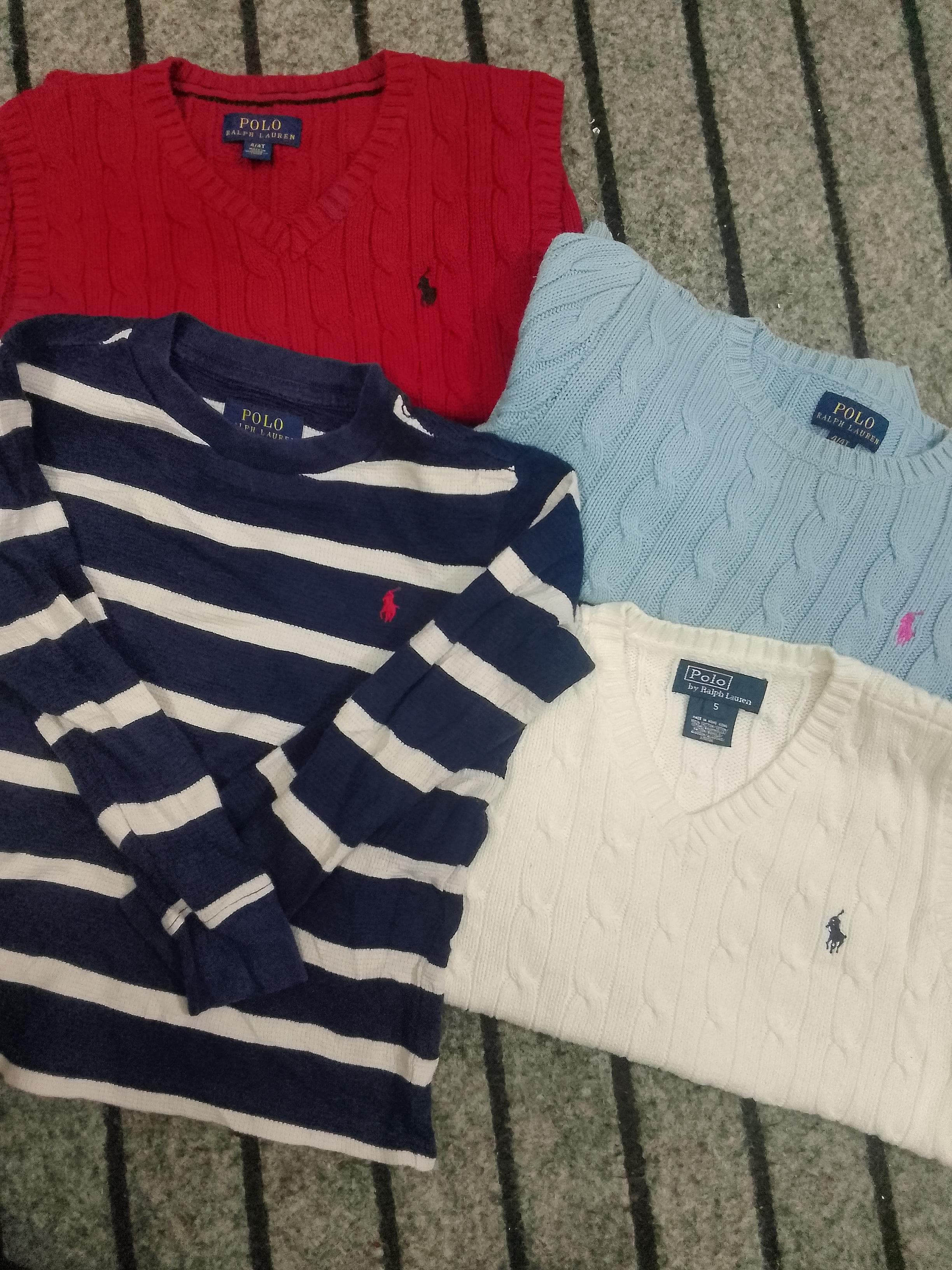 Ralph Lauren Mix Kid Sweaters / 20 Pezzi