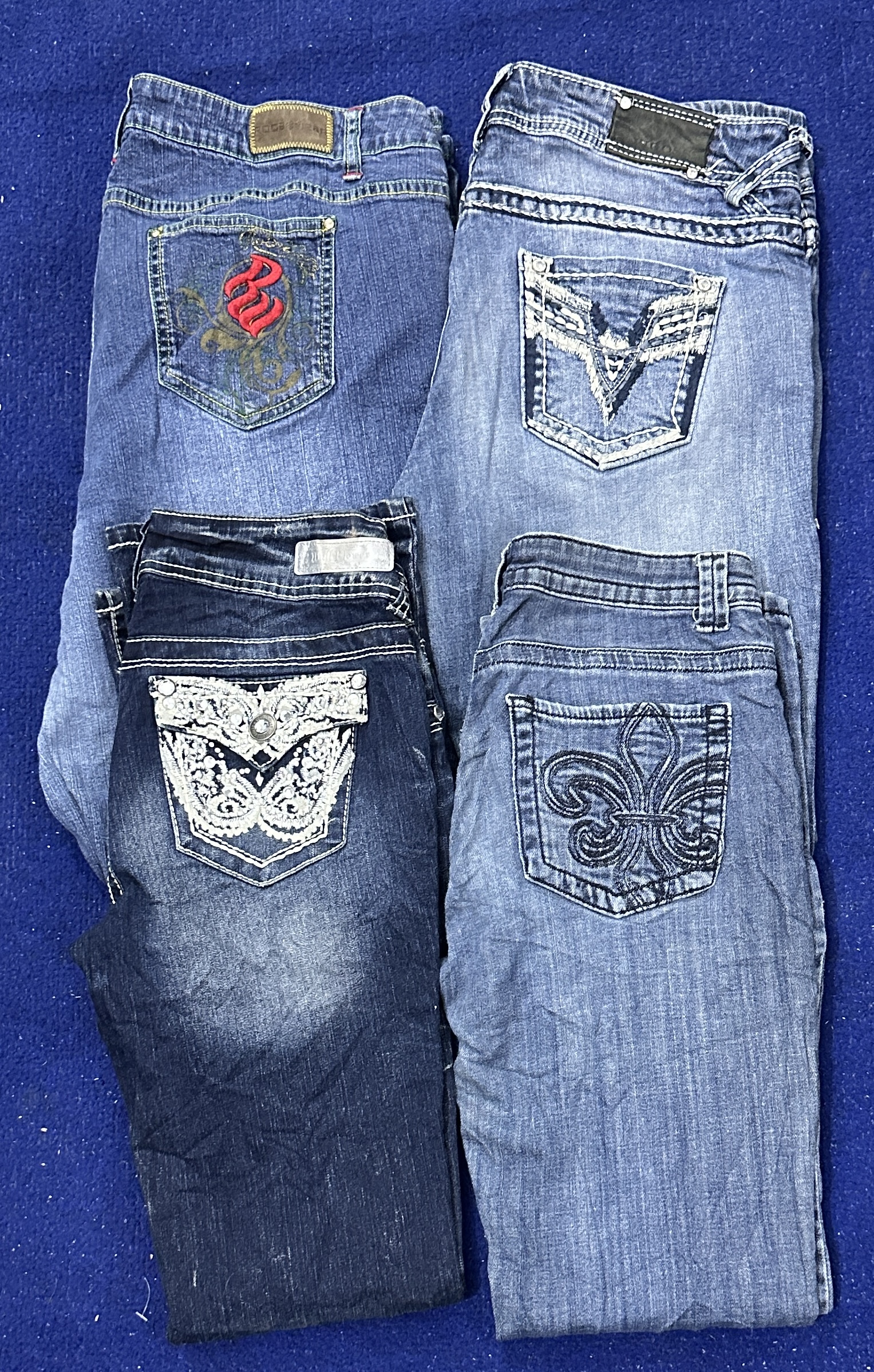 Jeans acampanados mujer Y2K 20 piezas