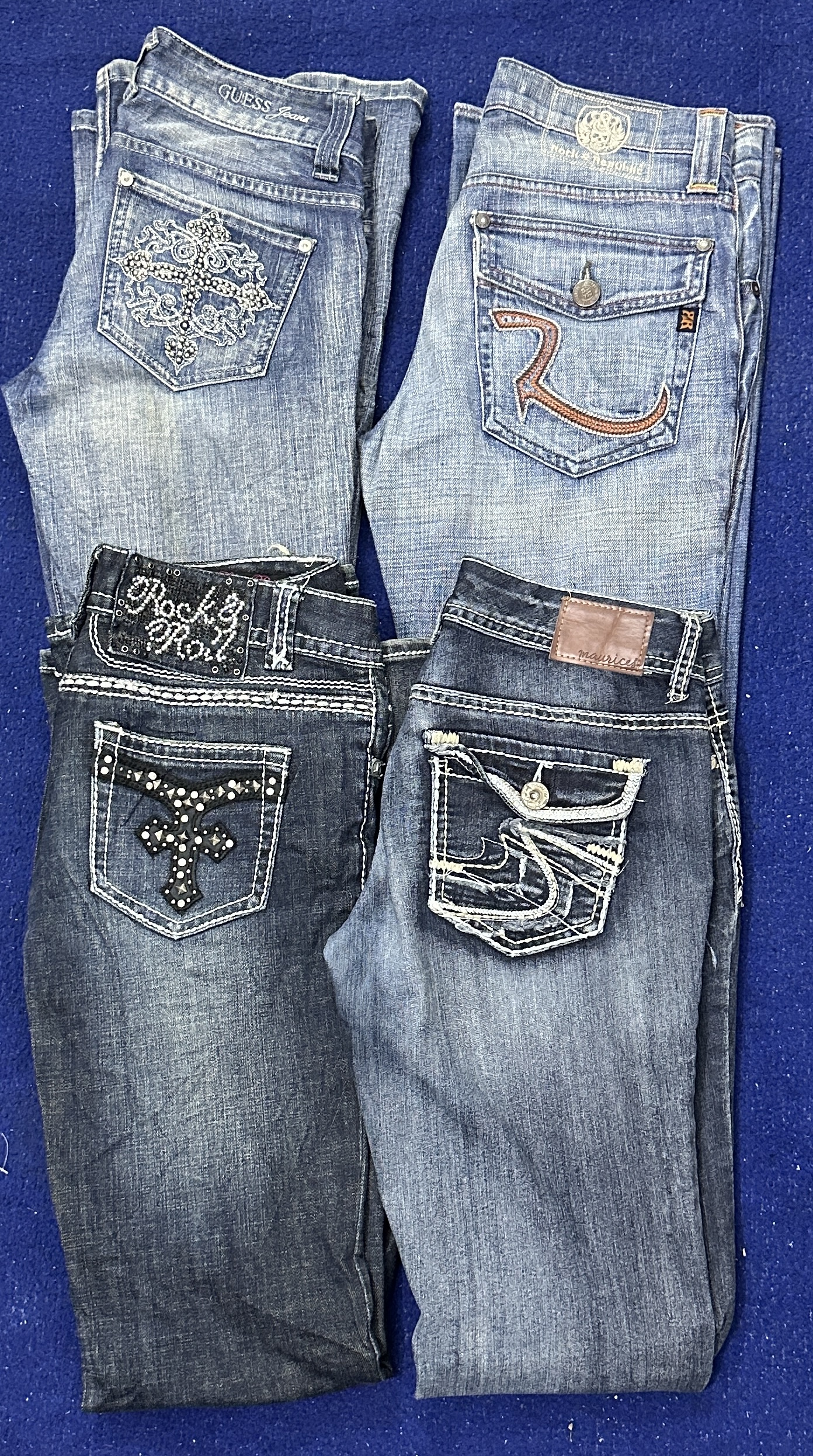 Jeans a campana da donna Y2K 20 pezzi