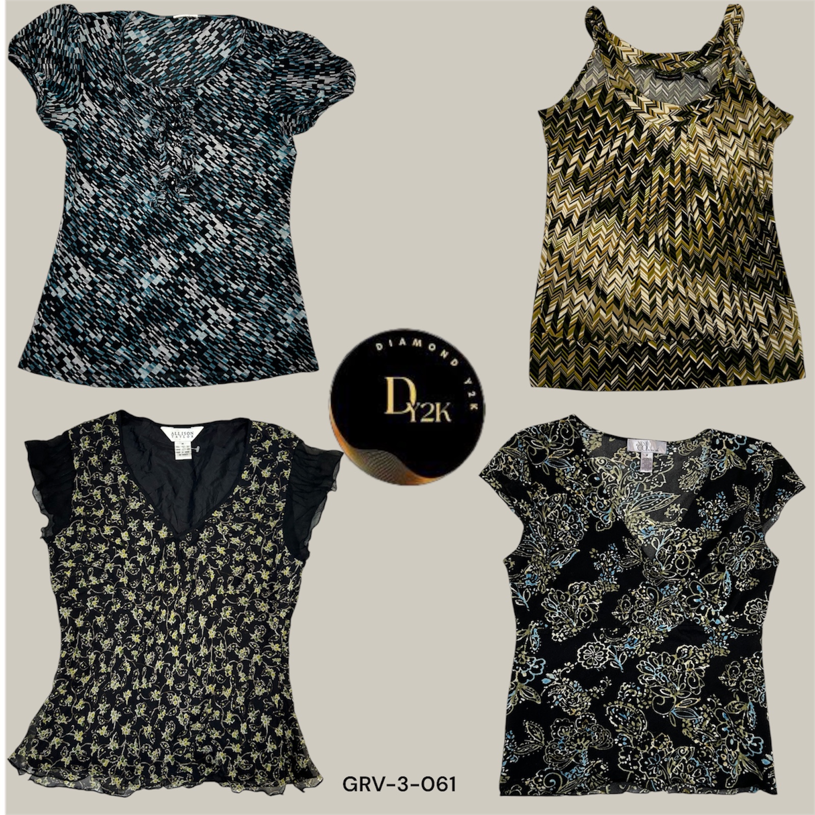 Blusa da donna Earthy – Poliestere premium, alla moda e versatile (GRV-3-061)