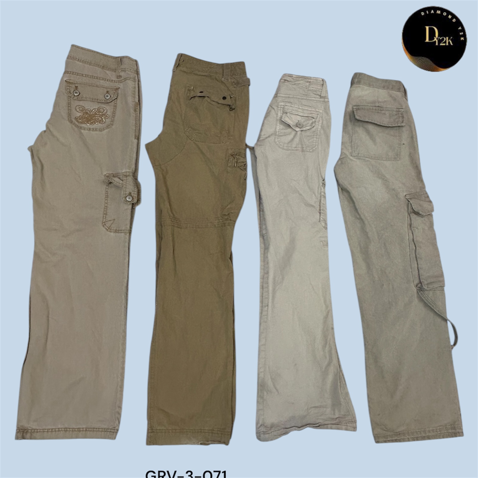Women's Cargo Pants – Stylish & Functional Utility Wear (GRV-3-071)