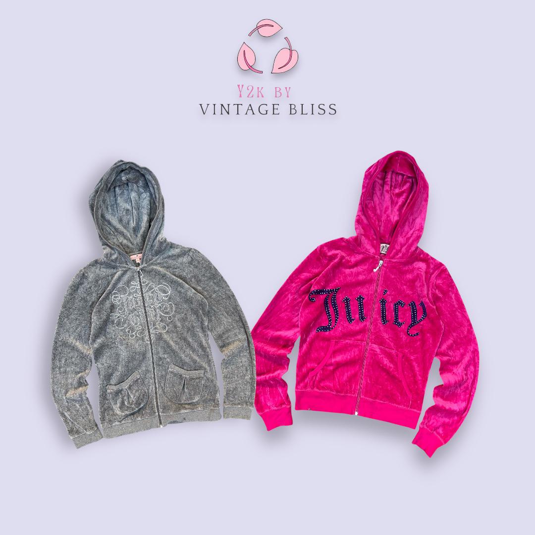 Juicy Couture Madison Velour Hoodie – Y2K Luxe Baddie Essential 💖