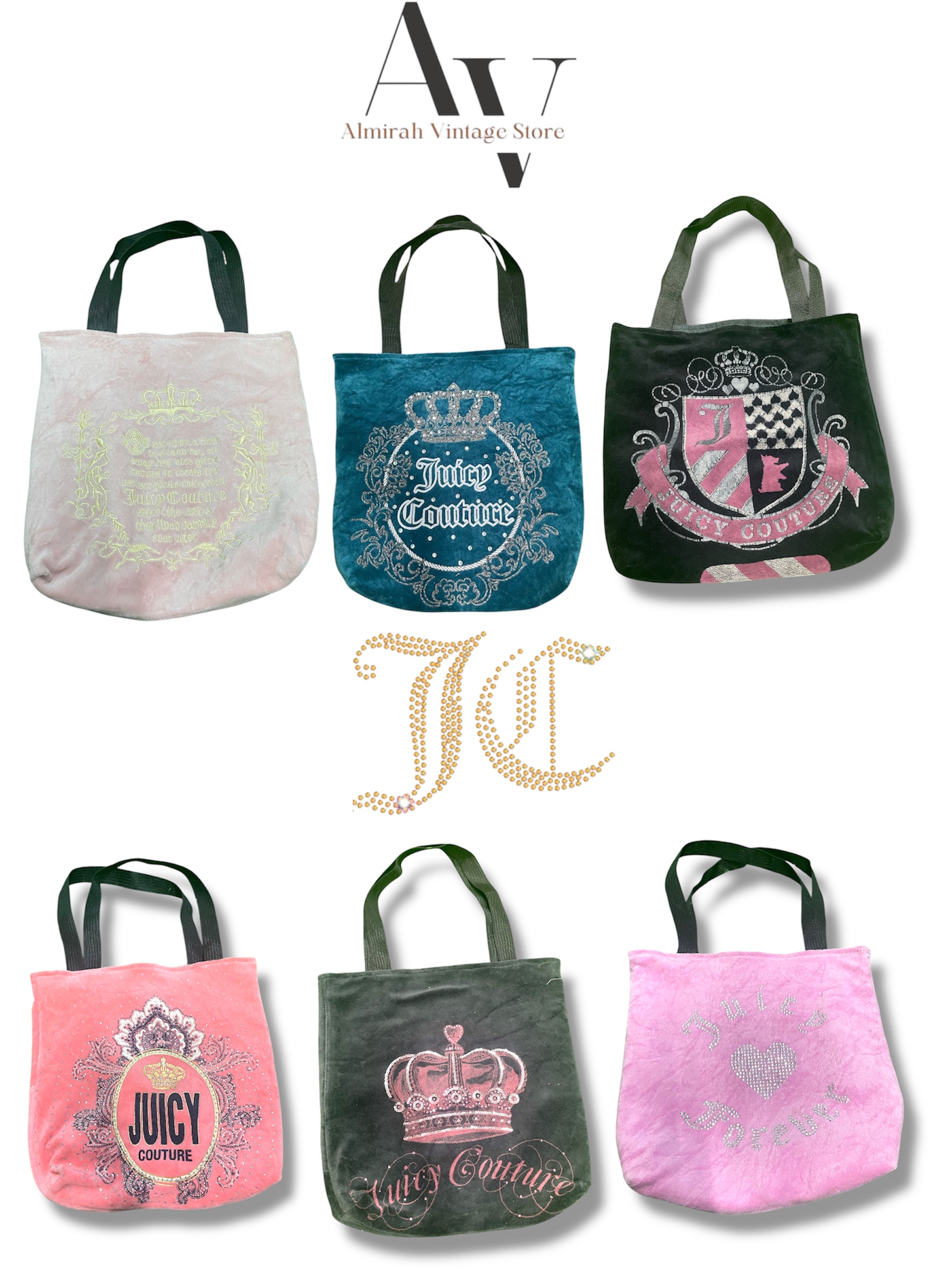 Belles sacs reconditionnés Juicy Couture