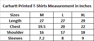 CARHARTT T SHIRTS (Rework style )