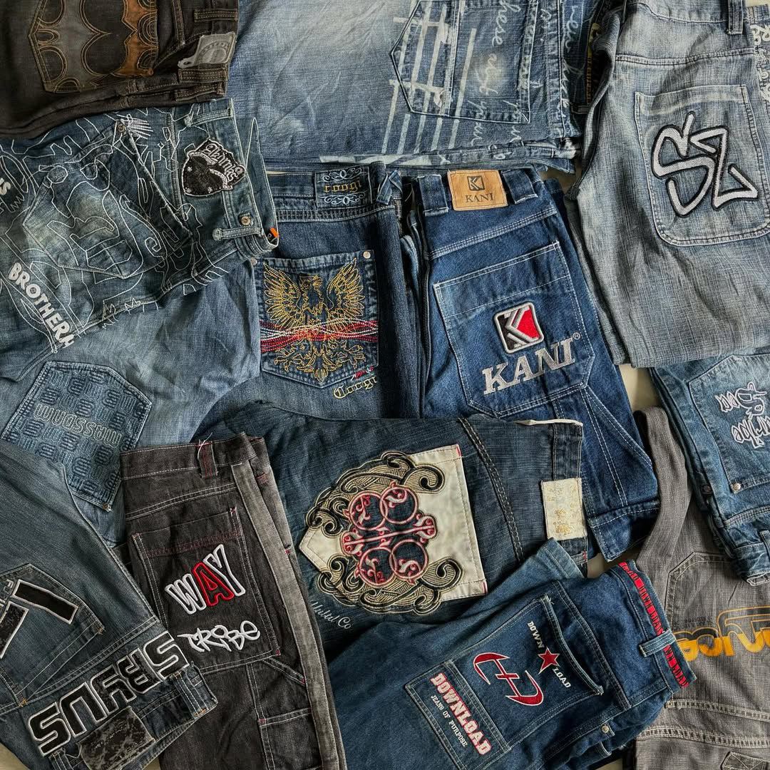 Y2k HIPHOP JEANS 25 Stück