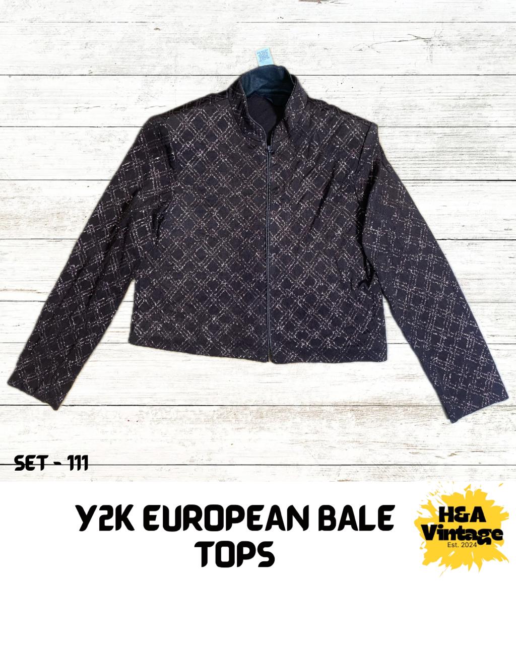 Y2K Européen Bale Tops 15 Pcs