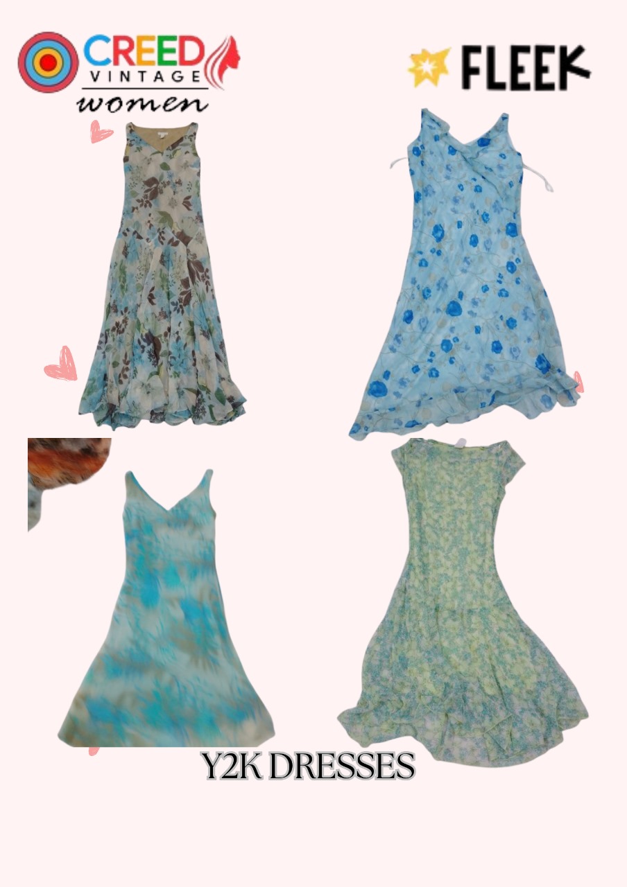 CR3827 Y2K Dresses - 8 Pcs