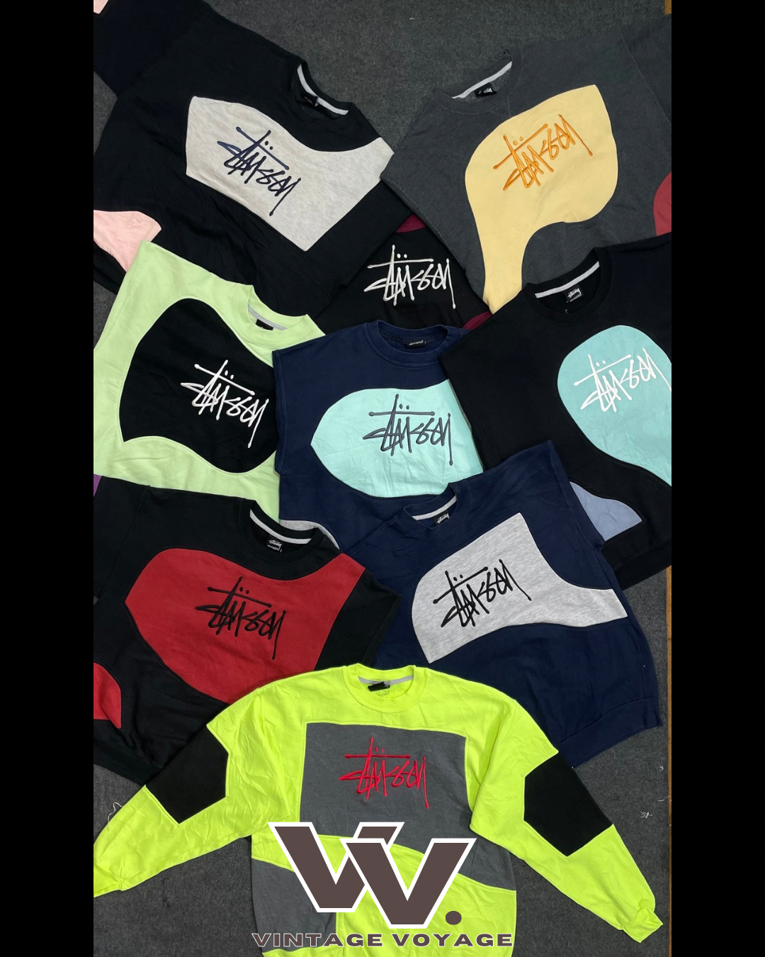 Stussy Überarbeitungsstil Sweatshirts-30-15325