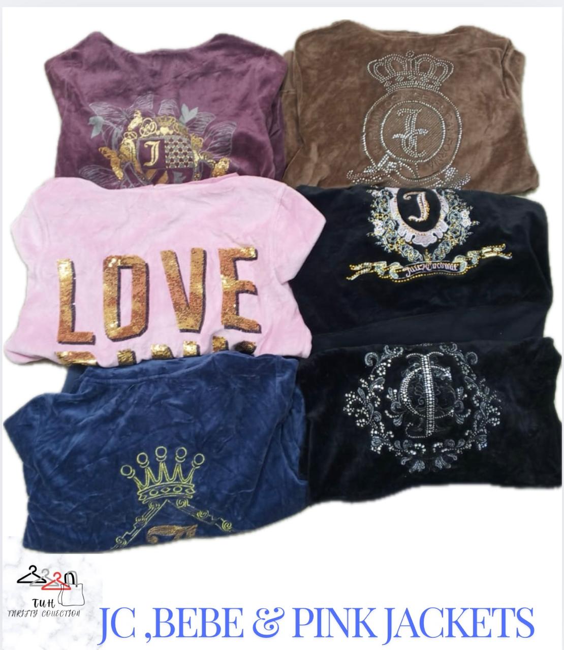 Mélange de hoodies de marque (Juicy, rose, bebe)