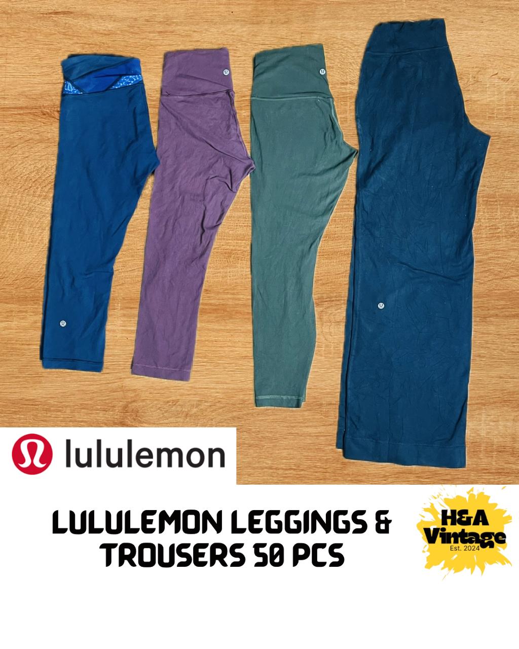 Lululemon Leggings e Calças 50 Peças