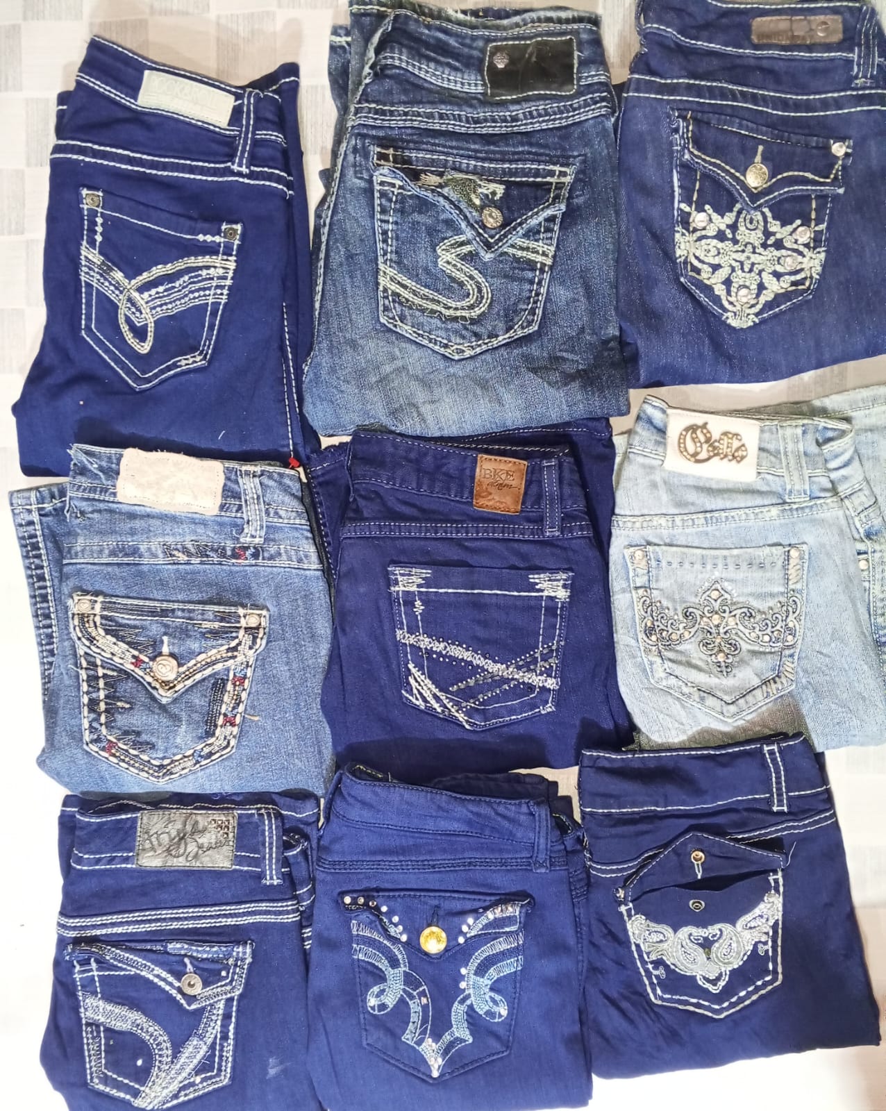 JEANS FEMME SANS MARQUE TOTAL 12 PIÈCES (ID 377)