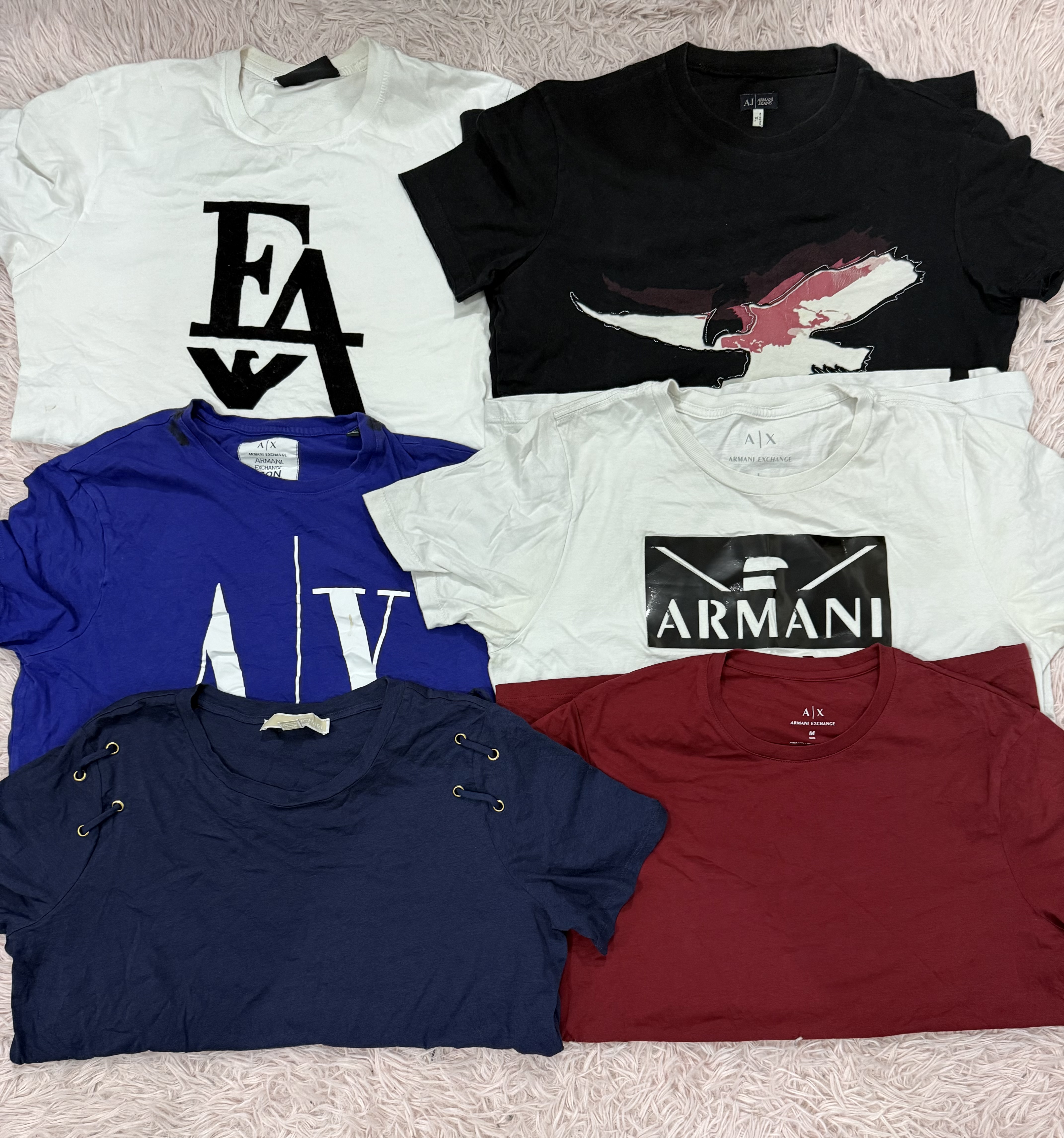 T-shirts Armani, Hugo Boss et Michael Kors 12 pièces