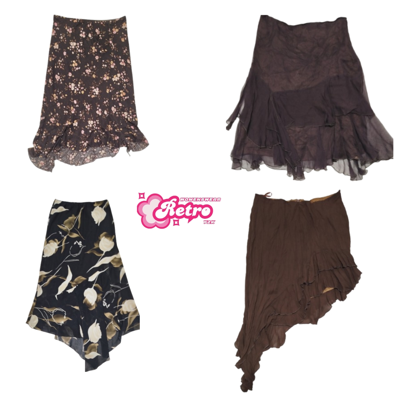 Y2k Grunge Skirts (Mar-030)