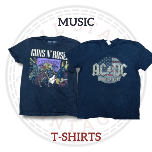 Camisetas de Música