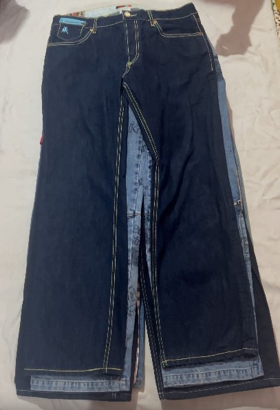 TAv#153 Herren Designer Baggy Jeans - 15 Stück