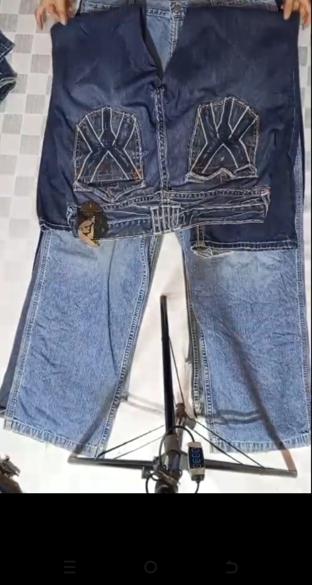 SEAN JOHN TOMMY HILFIGER ET AUTRES MARQUES MIX DE JEANS TOTAL 10 PIÈCES (ID 378)